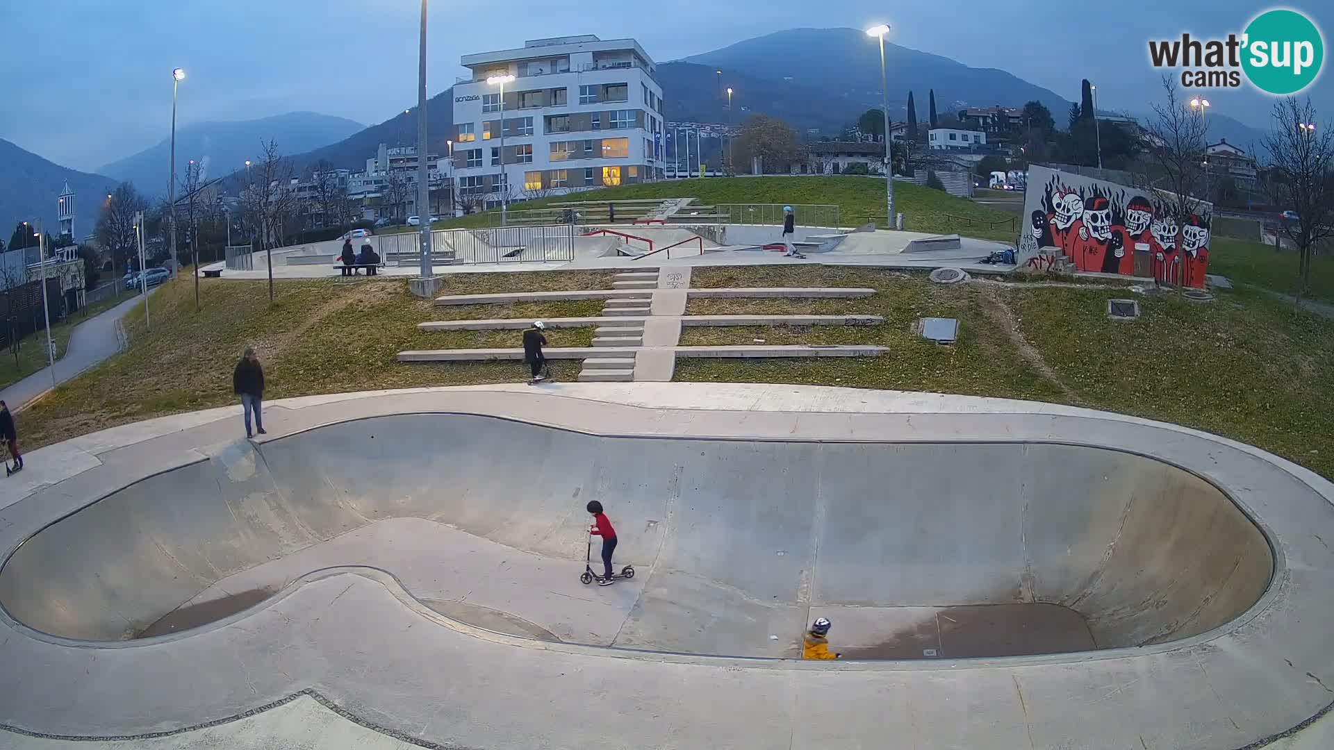 Skate park live cam Nova Gorica – Slovénie