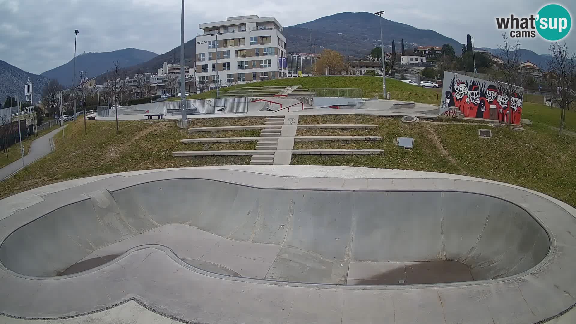 Skate park live cam Nova Gorica – Slovénie