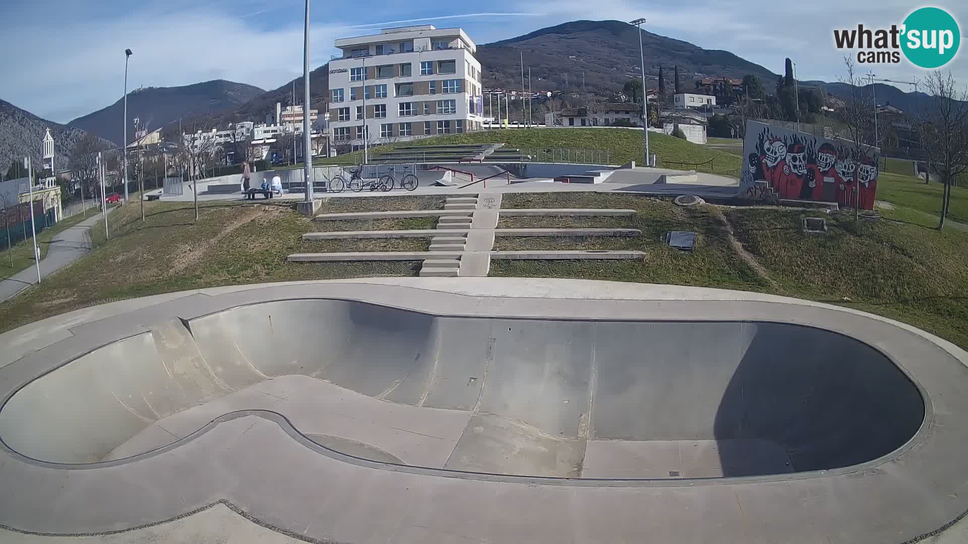 Skate park live cam Nova Gorica – Slovénie