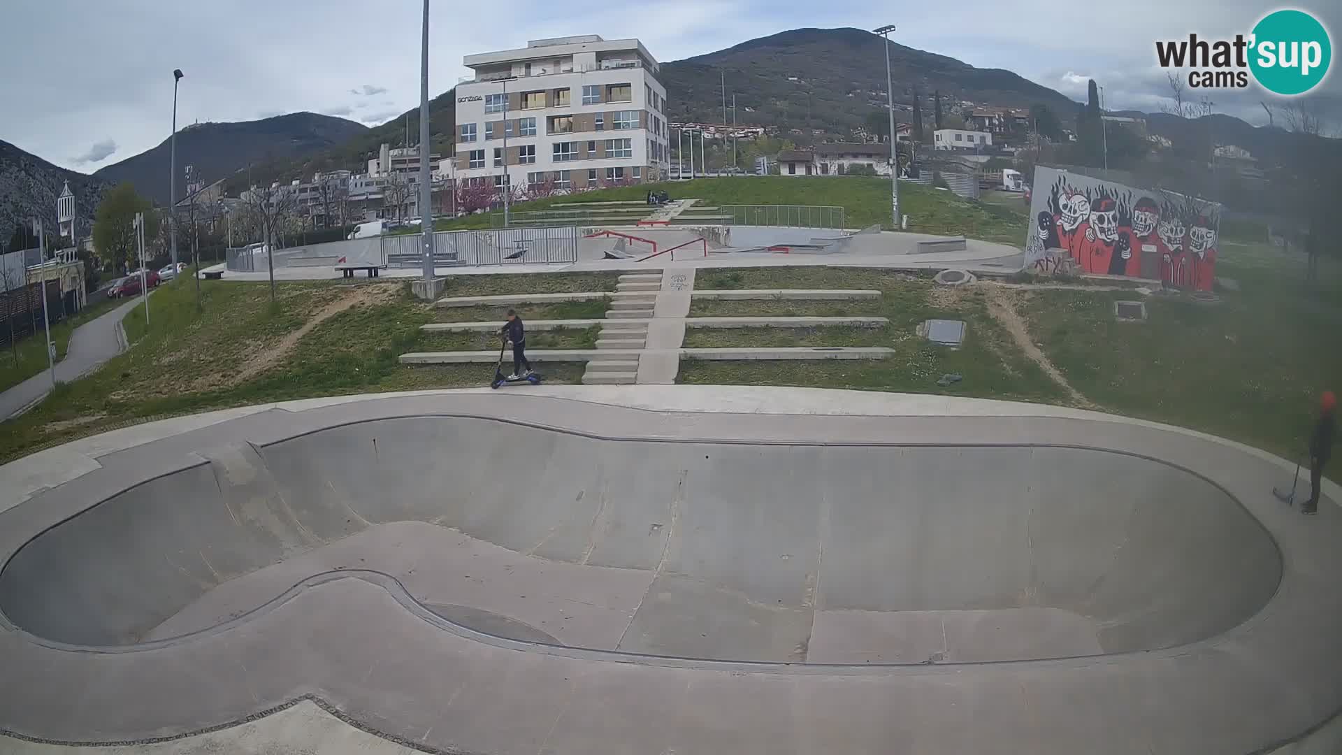 Skate park live cam Nova Gorica – Slovénie