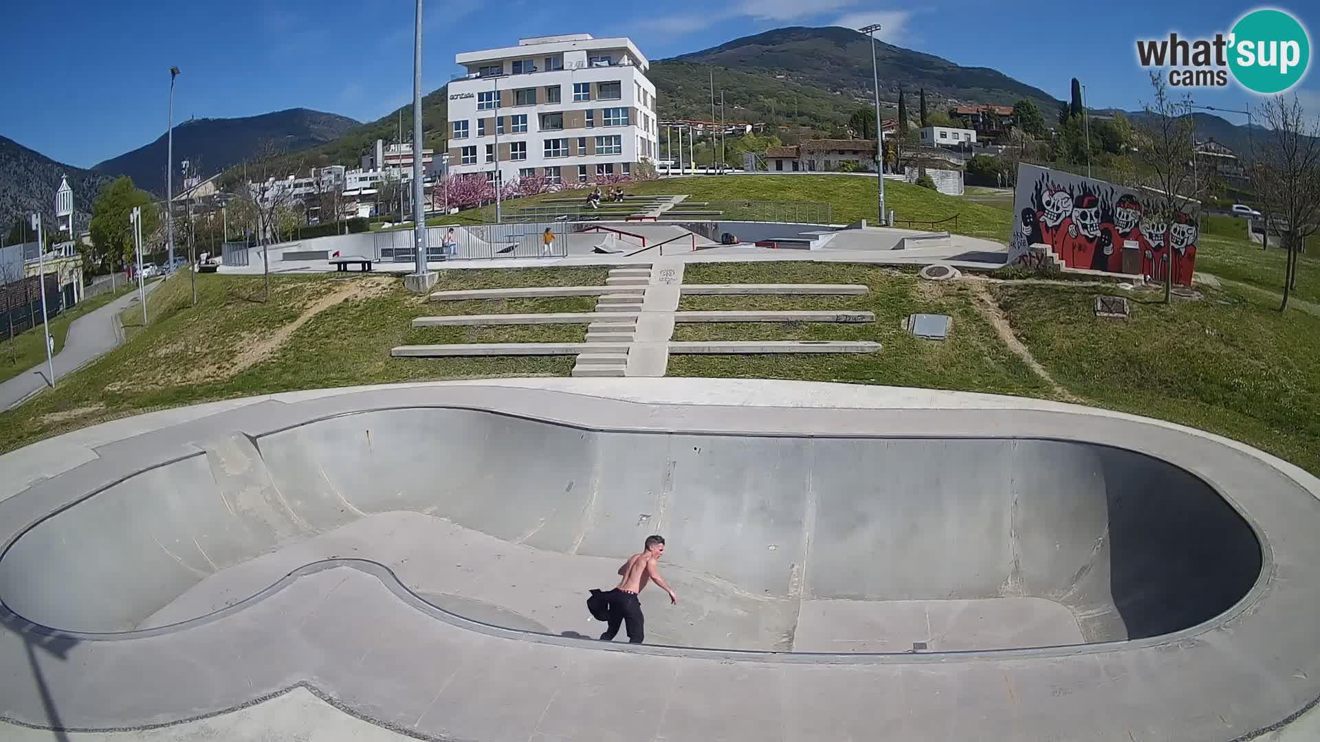 Skate park live cam Nova Gorica – Slovénie