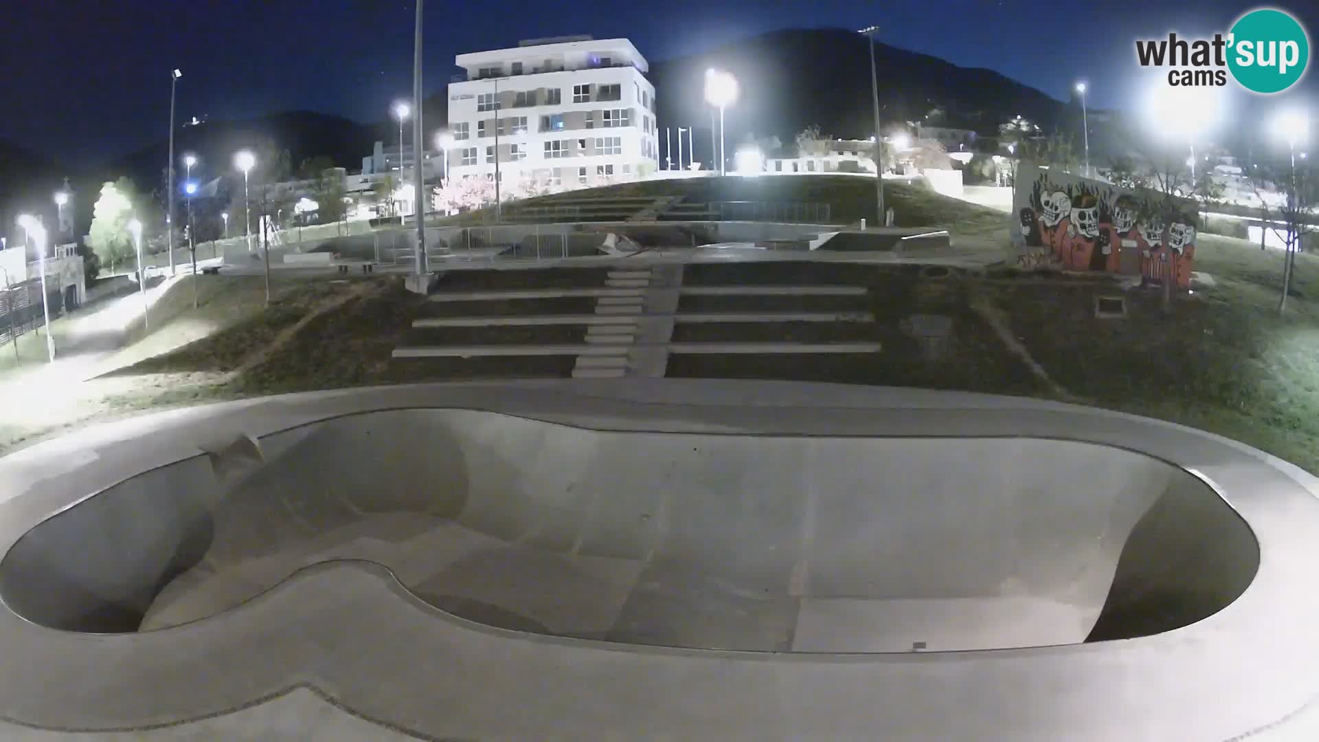 Skate park live cam Nova Gorica – Slovénie