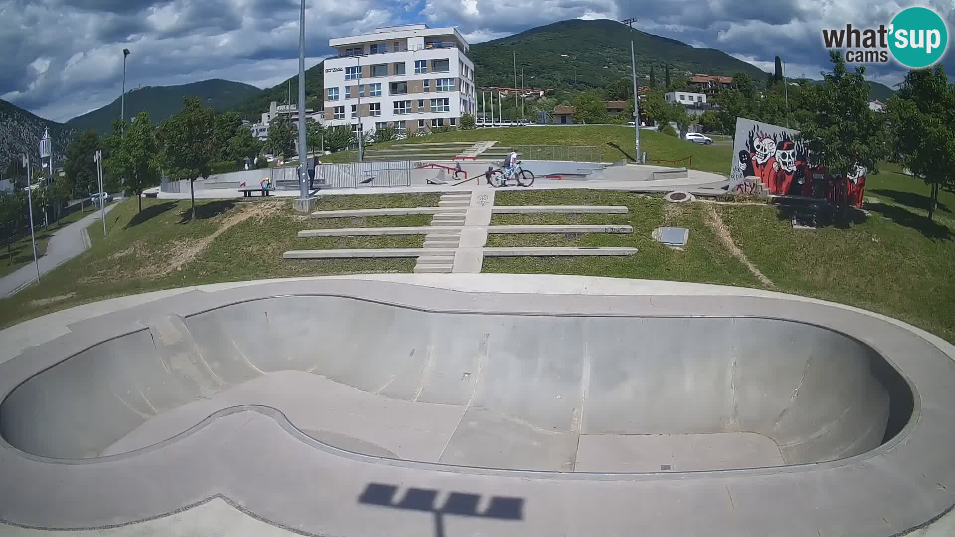 Skate park live cam Nova Gorica – Slovénie