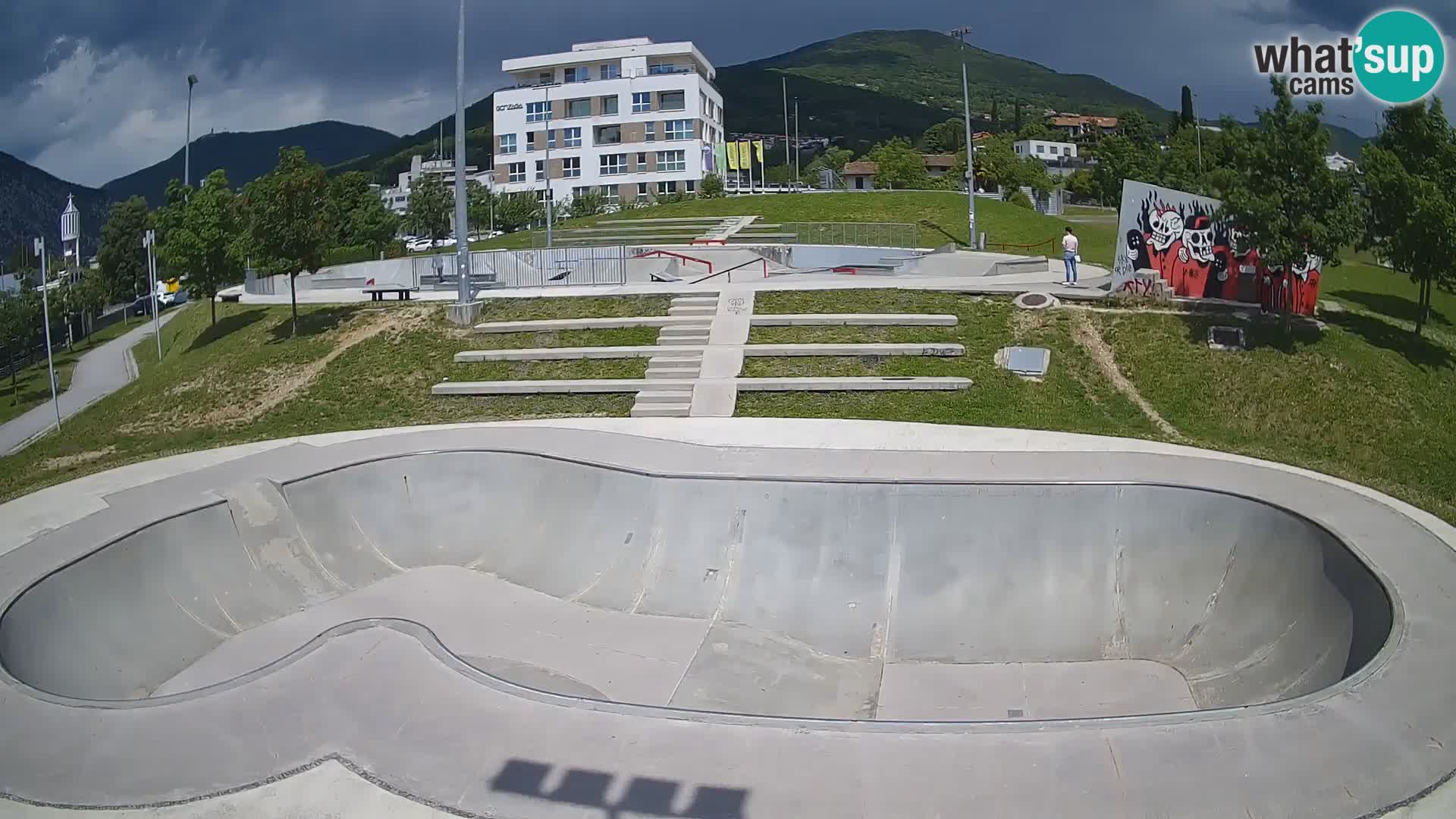Skate park live cam Nova Gorica – Slovénie