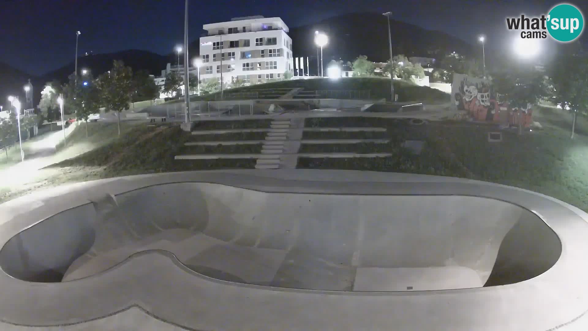 Skate park live cam Nova Gorica – Slovénie
