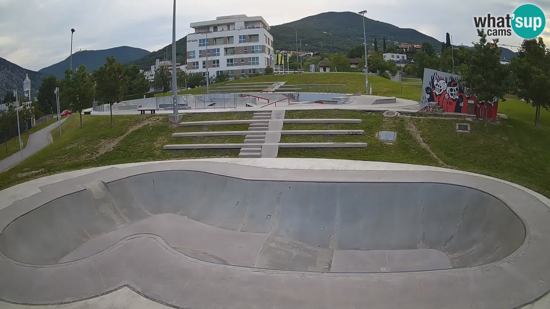 Skate park live cam Nova Gorica – Slovénie