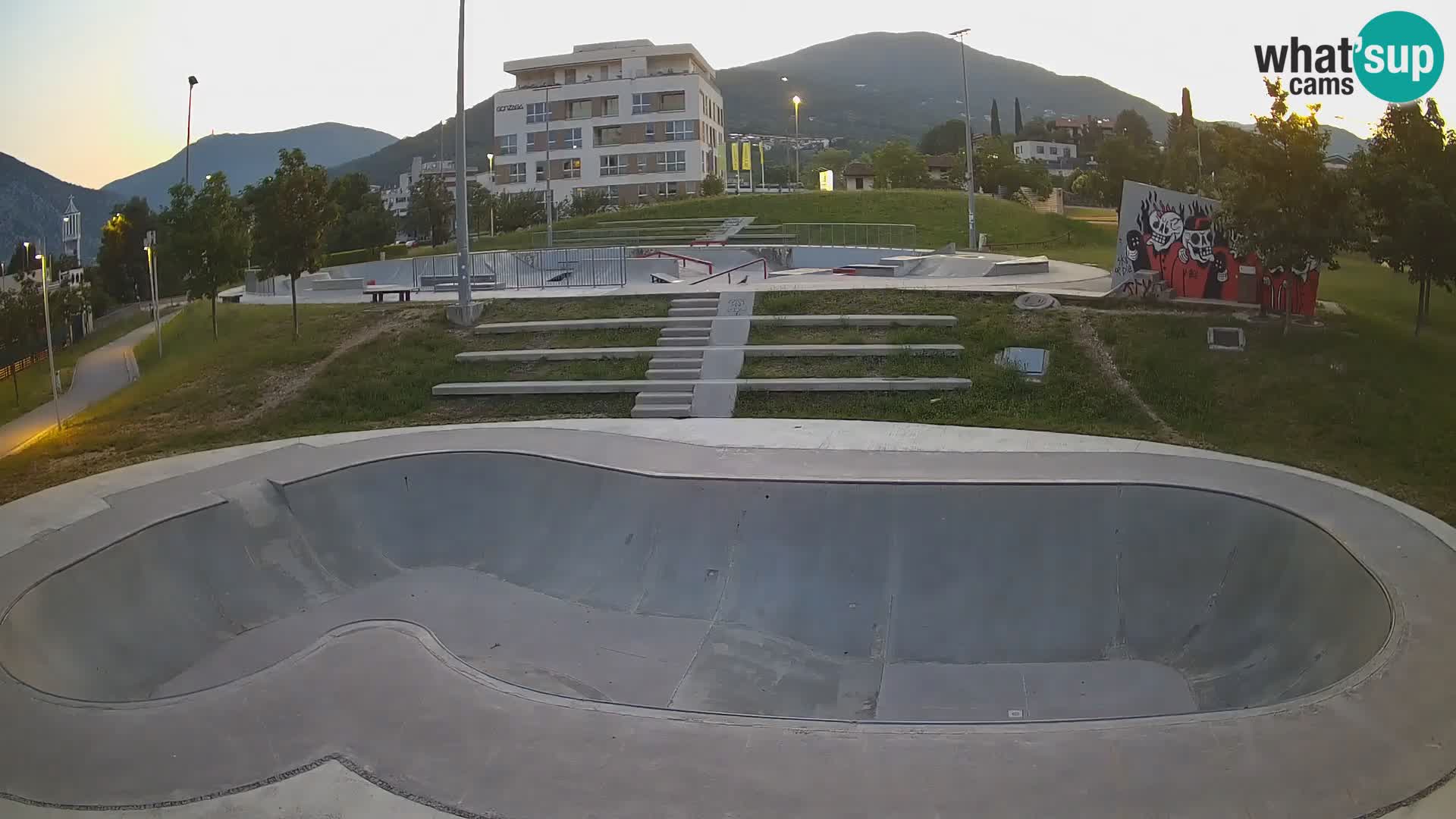 Skate park live cam Nova Gorica – Slovénie