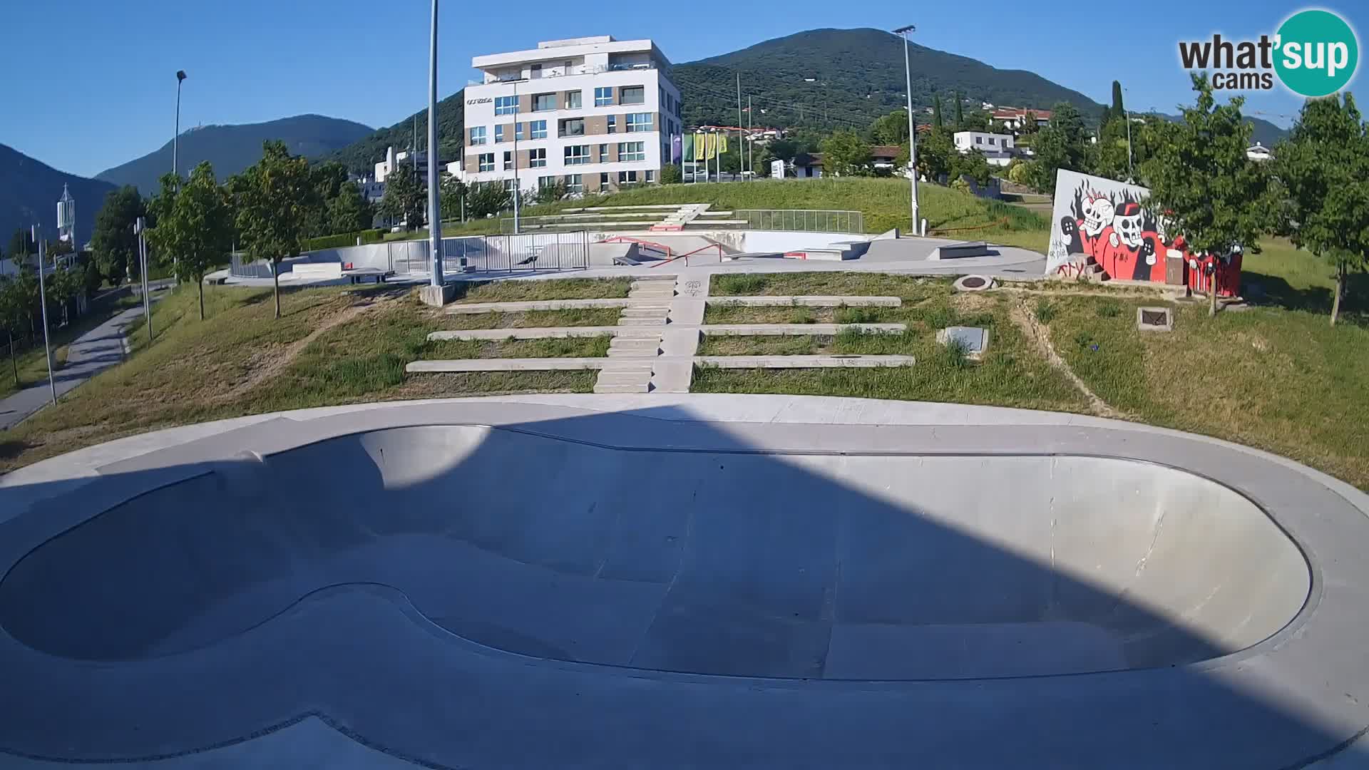 Skate park web kamera Nova Gorica – Slovenia
