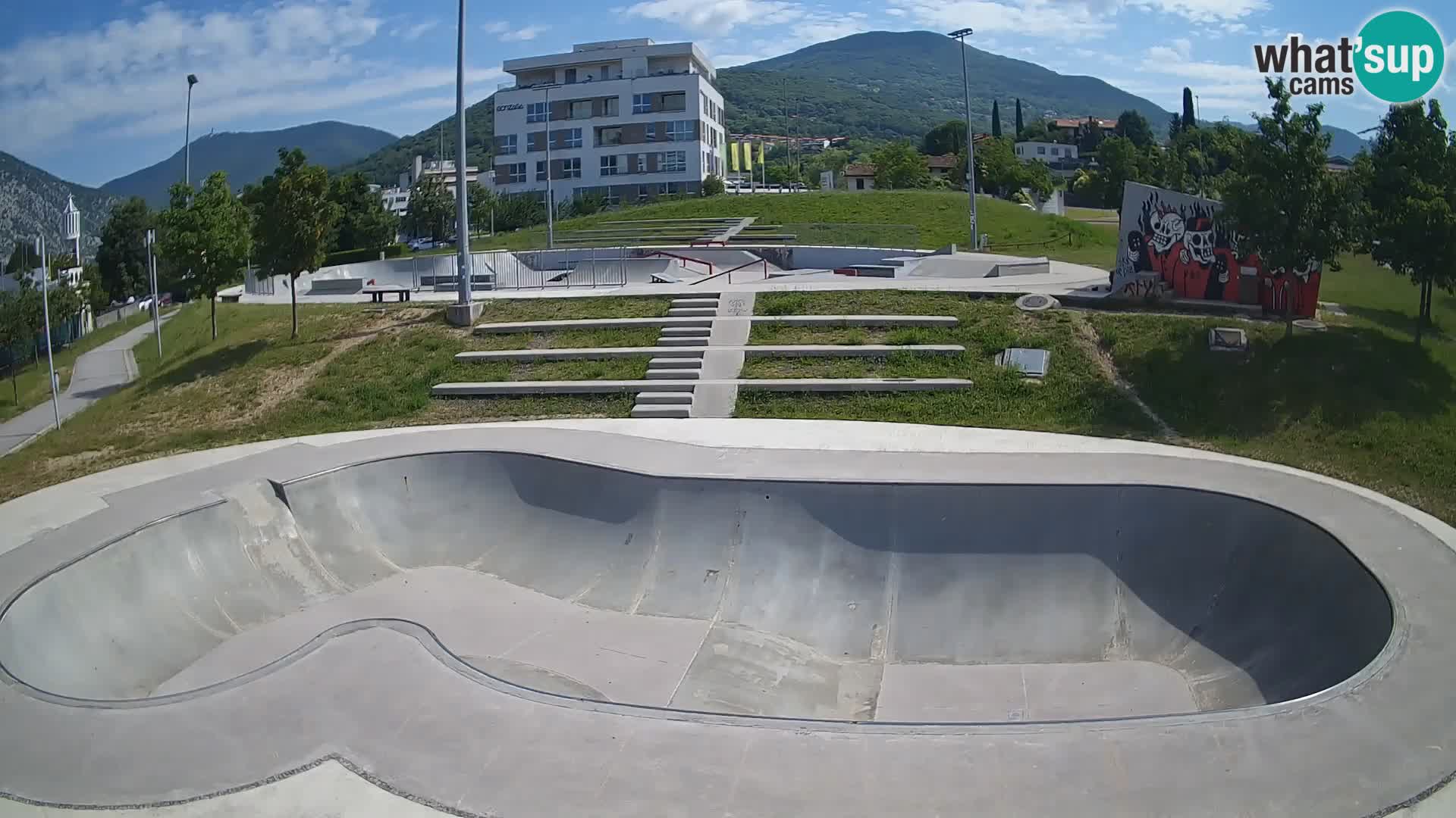 Skate park live cam Nova Gorica – Slovénie