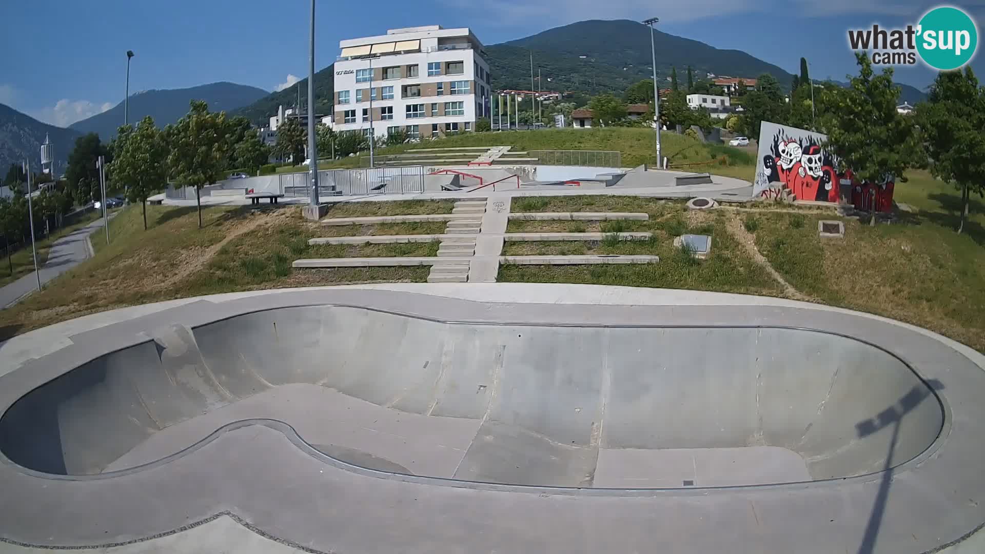 Skate park live cam Nova Gorica – Slovénie