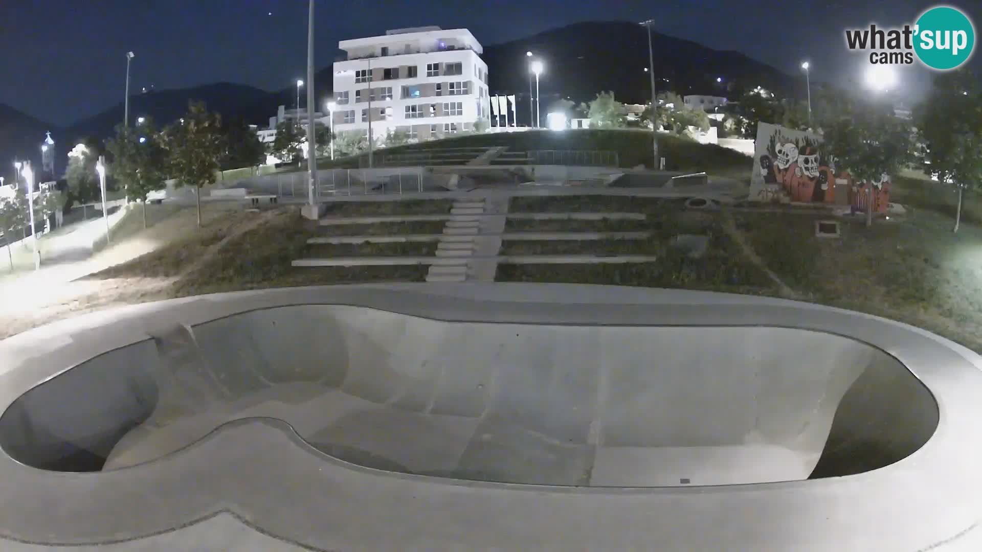Skate park live cam Nova Gorica – Slovénie