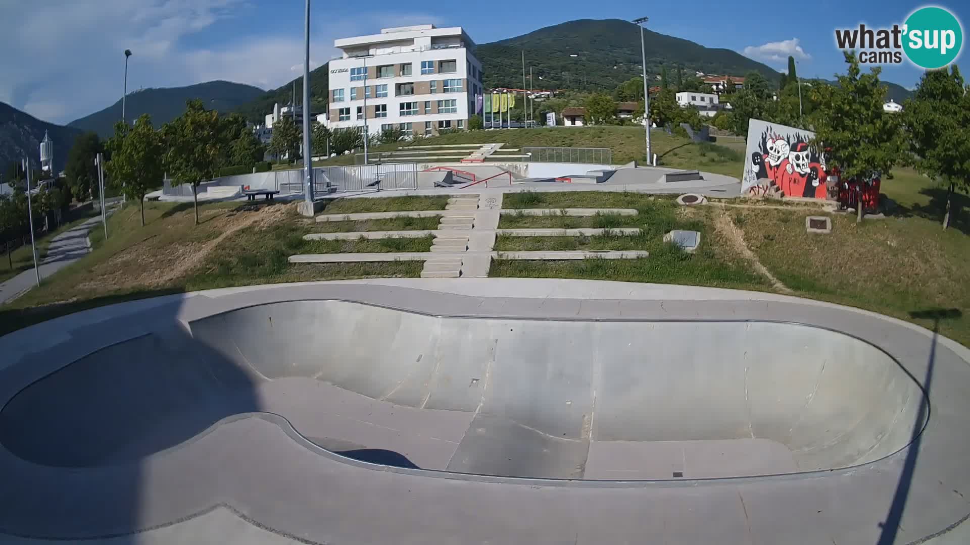 Skate park live cam Nova Gorica – Slovénie