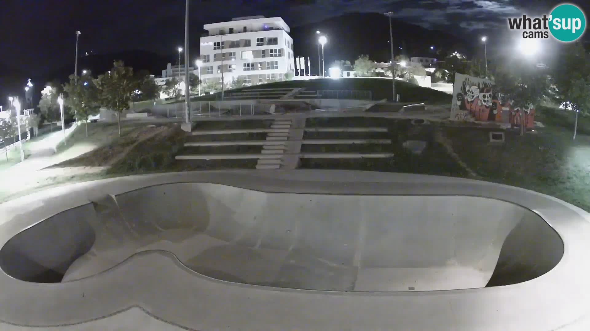 Skate park live cam Nova Gorica – Slovénie
