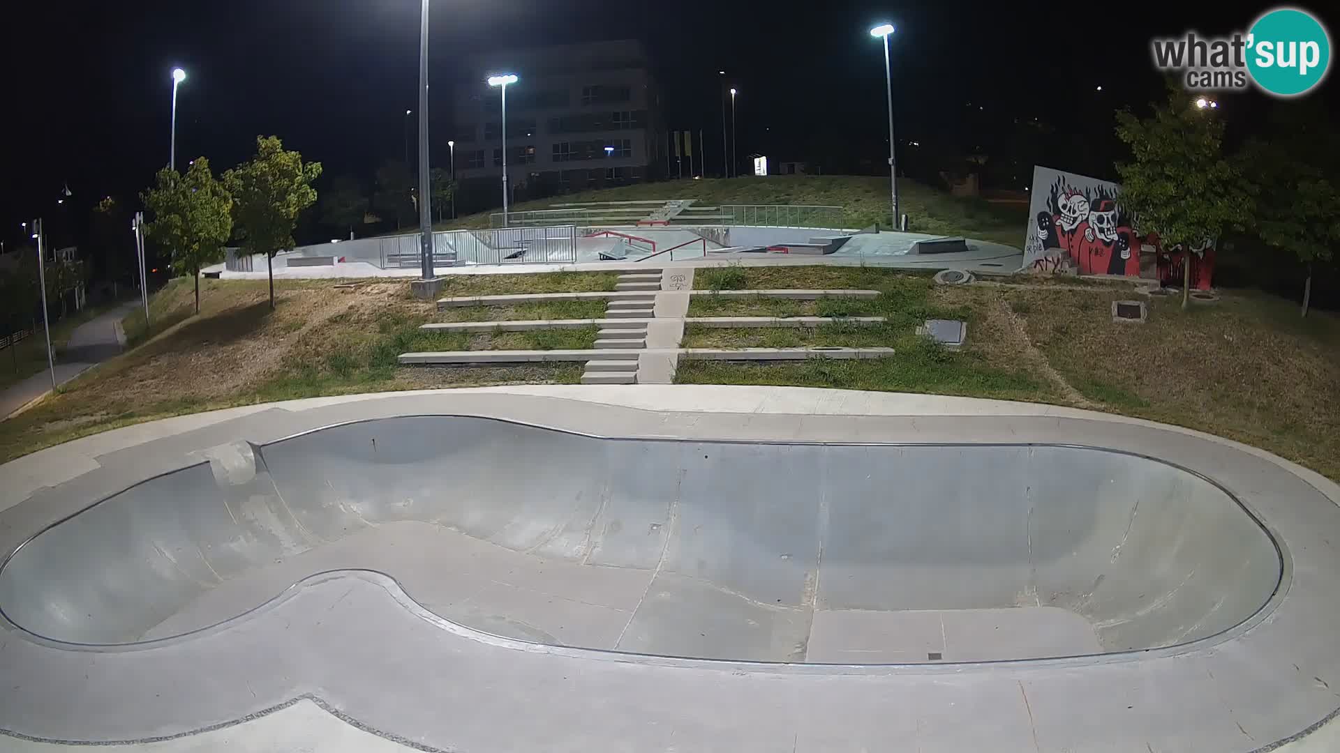 Skate park live cam Nova Gorica – Slovénie