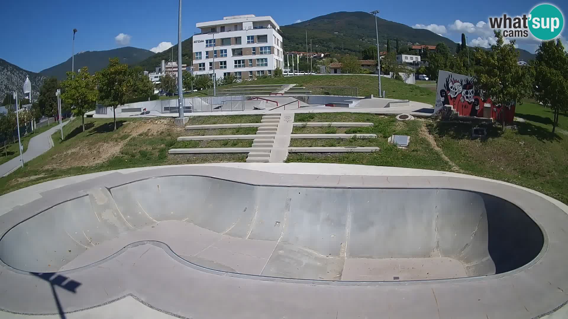 Skate park live cam Nova Gorica – Slovénie