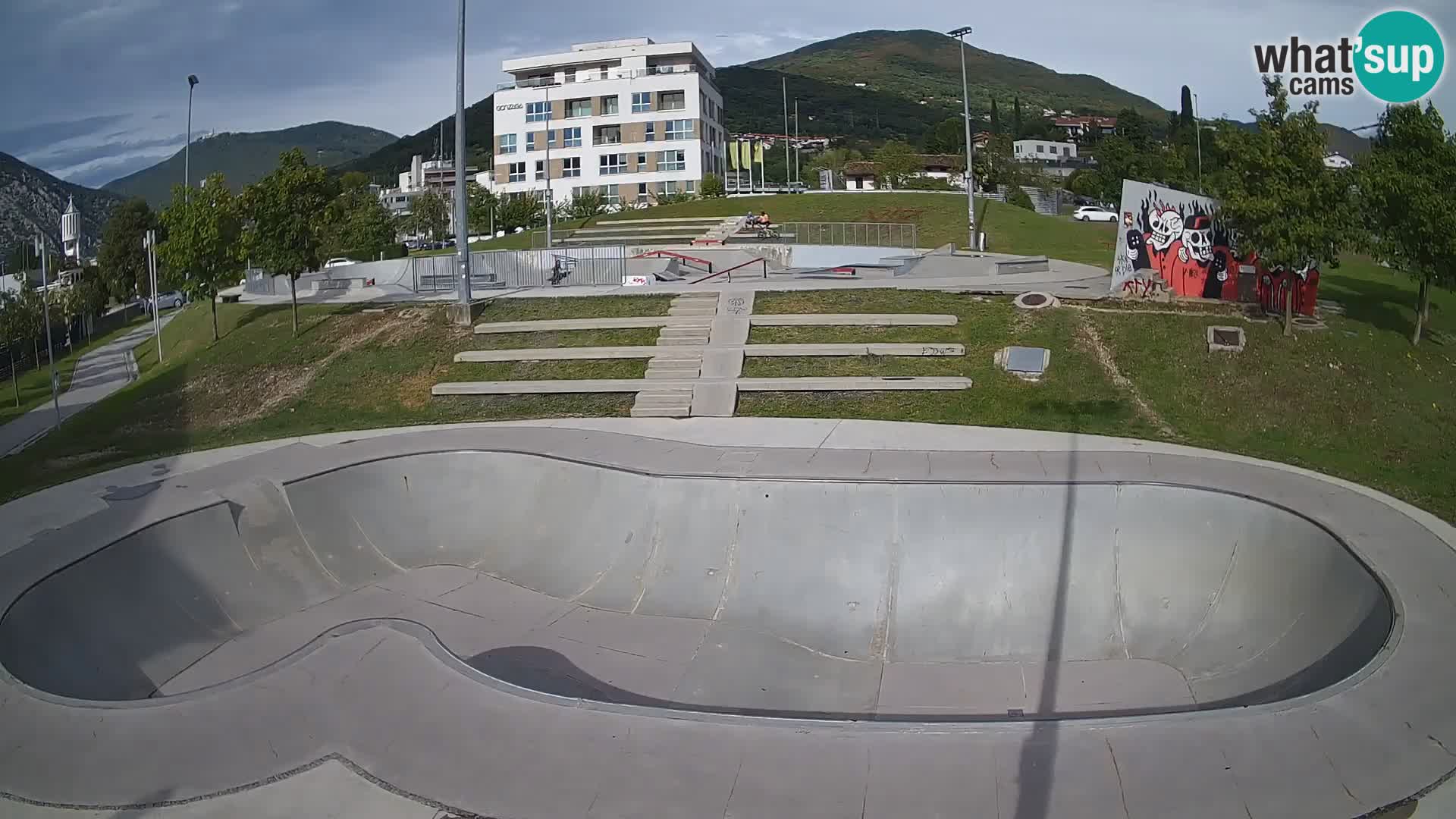 Skate park web kamera Nova Gorica – Slovenia