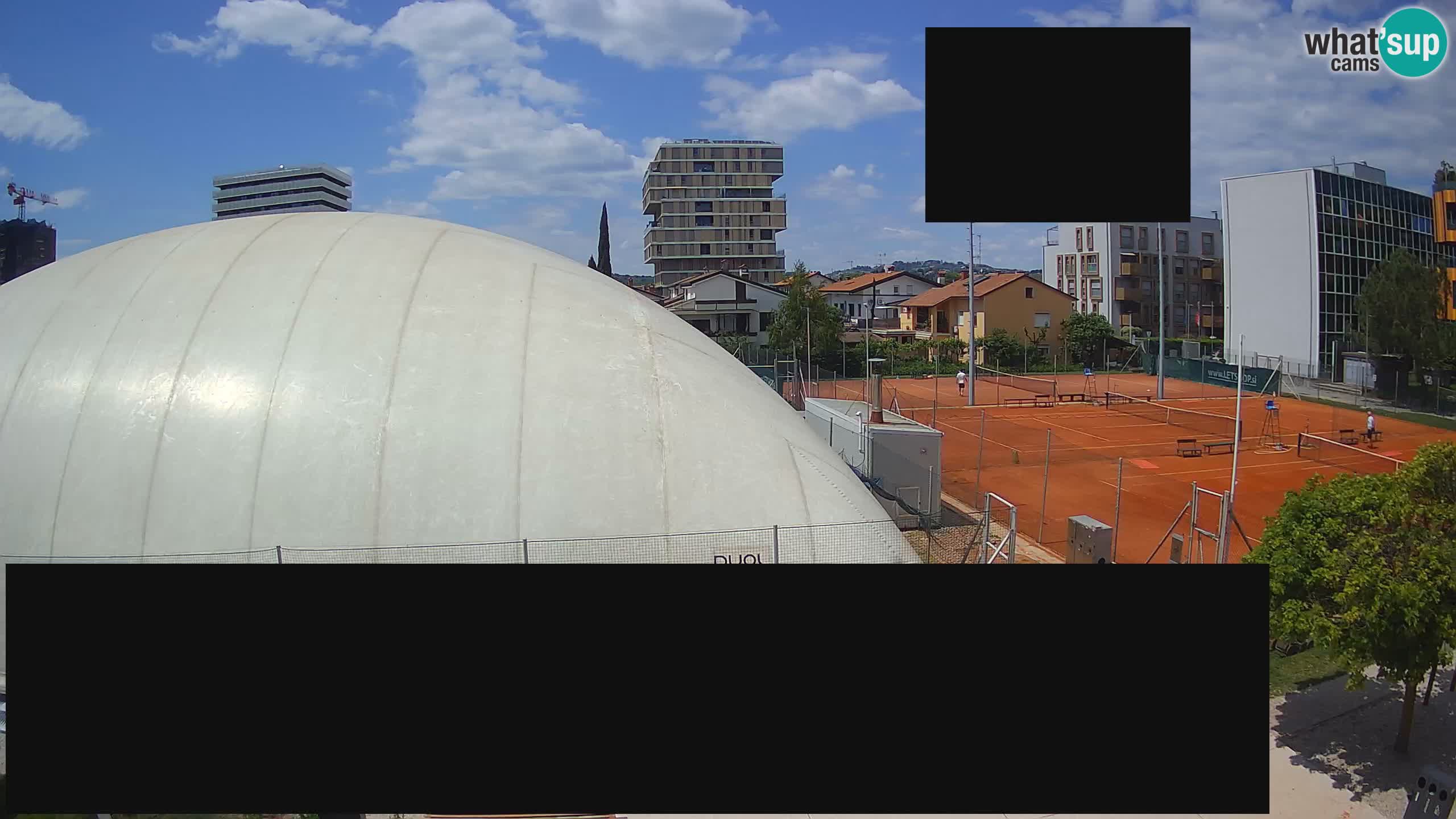 Live webcam Tennis Club in Nova Gorica
