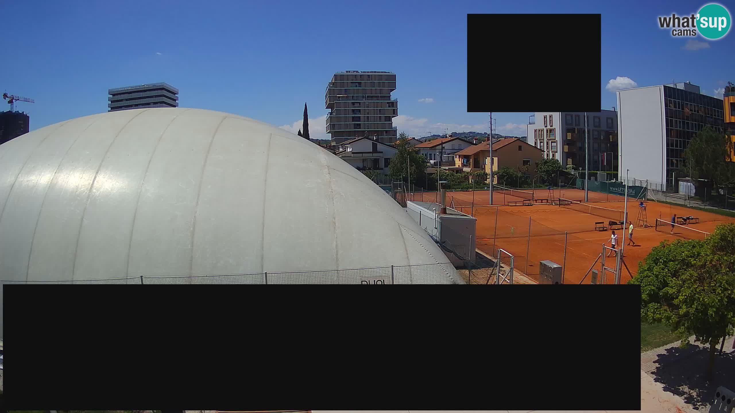 Live webcam ﻿Tennis Club Nova Gorica