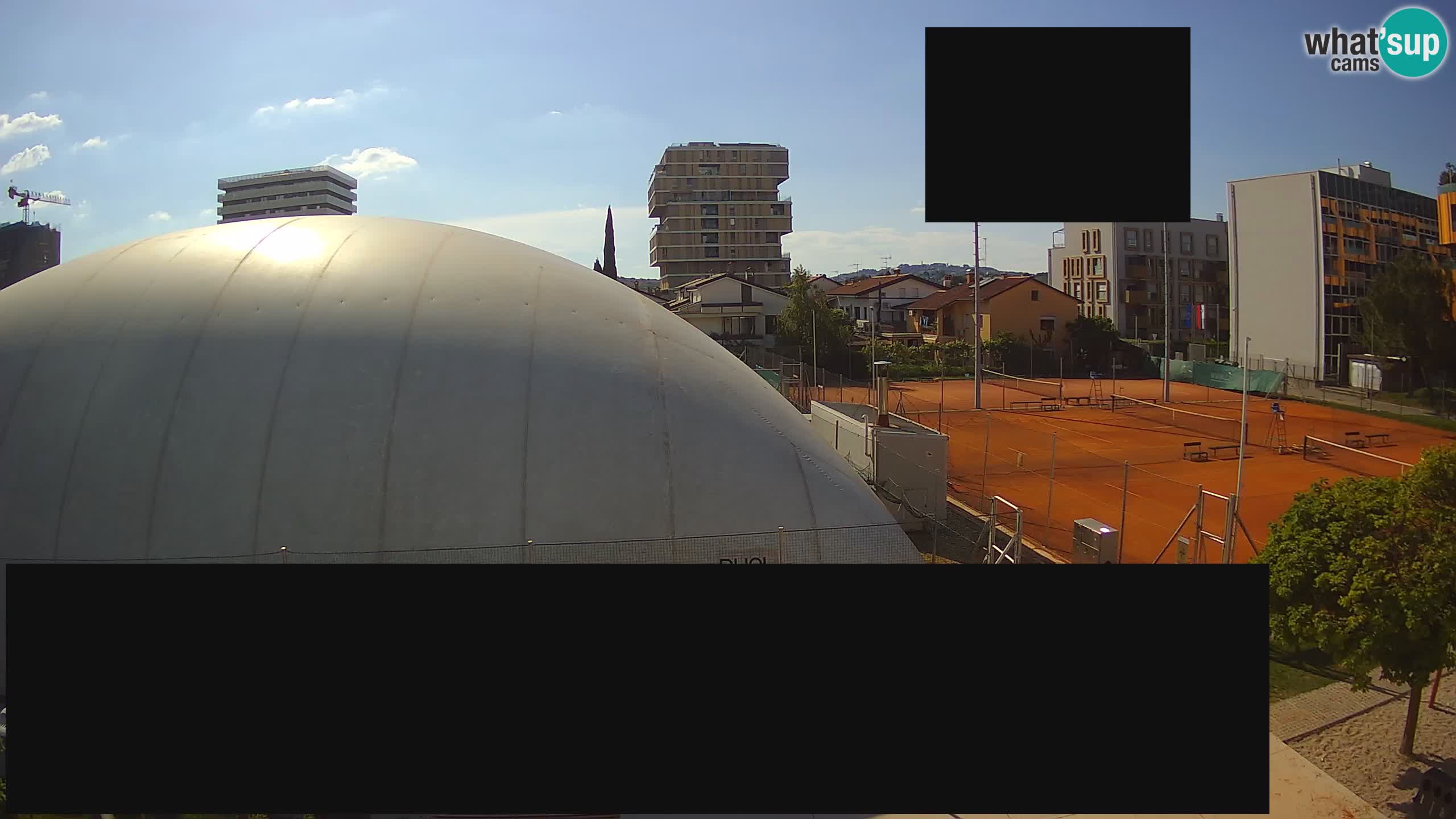 Live webcam ﻿Tennis Club Nova Gorica
