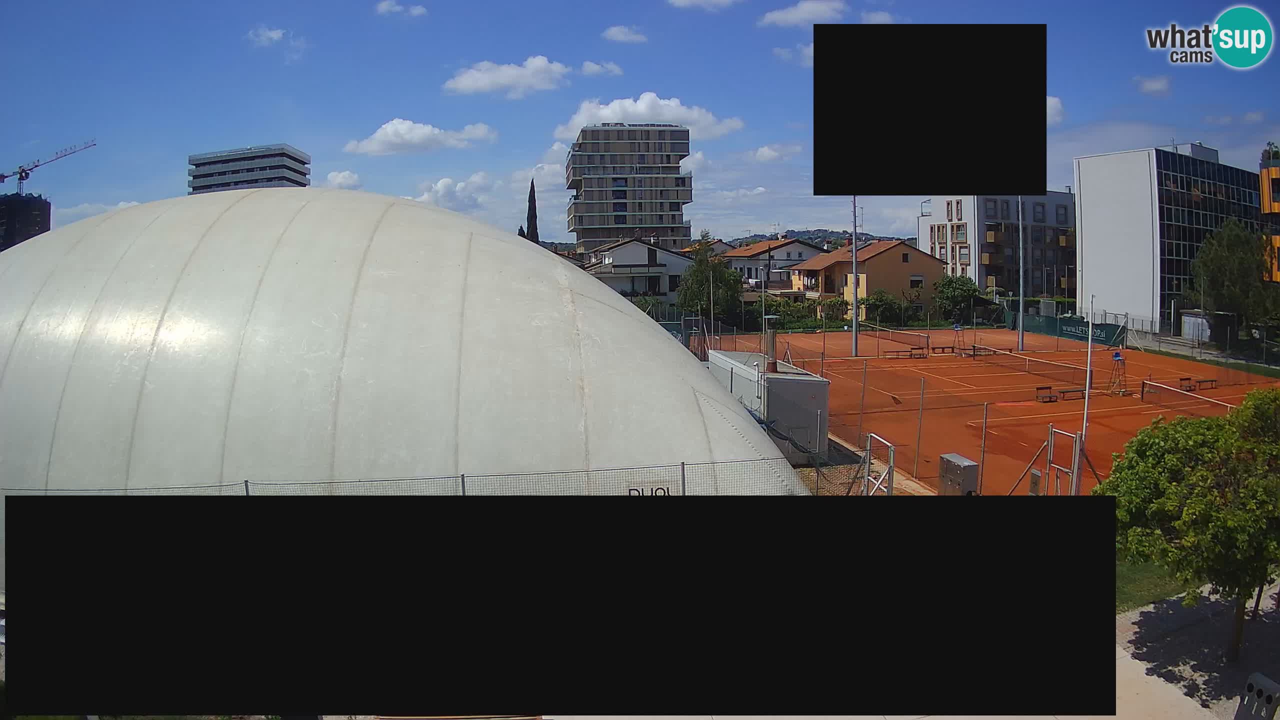 Live webcam ﻿Tennis Club Nova Gorica