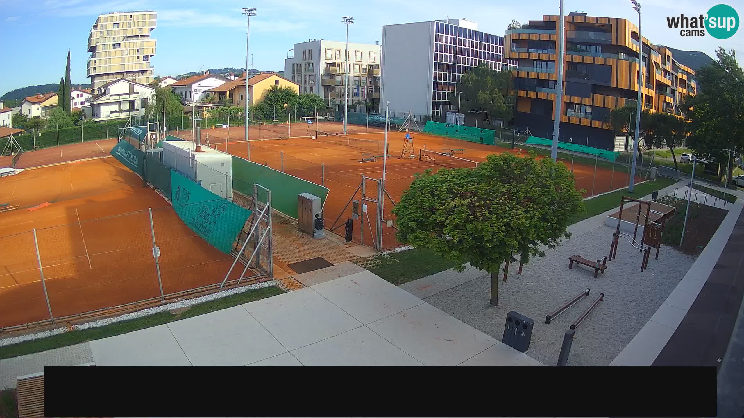 Live webcam Tennis Club in Nova Gorica