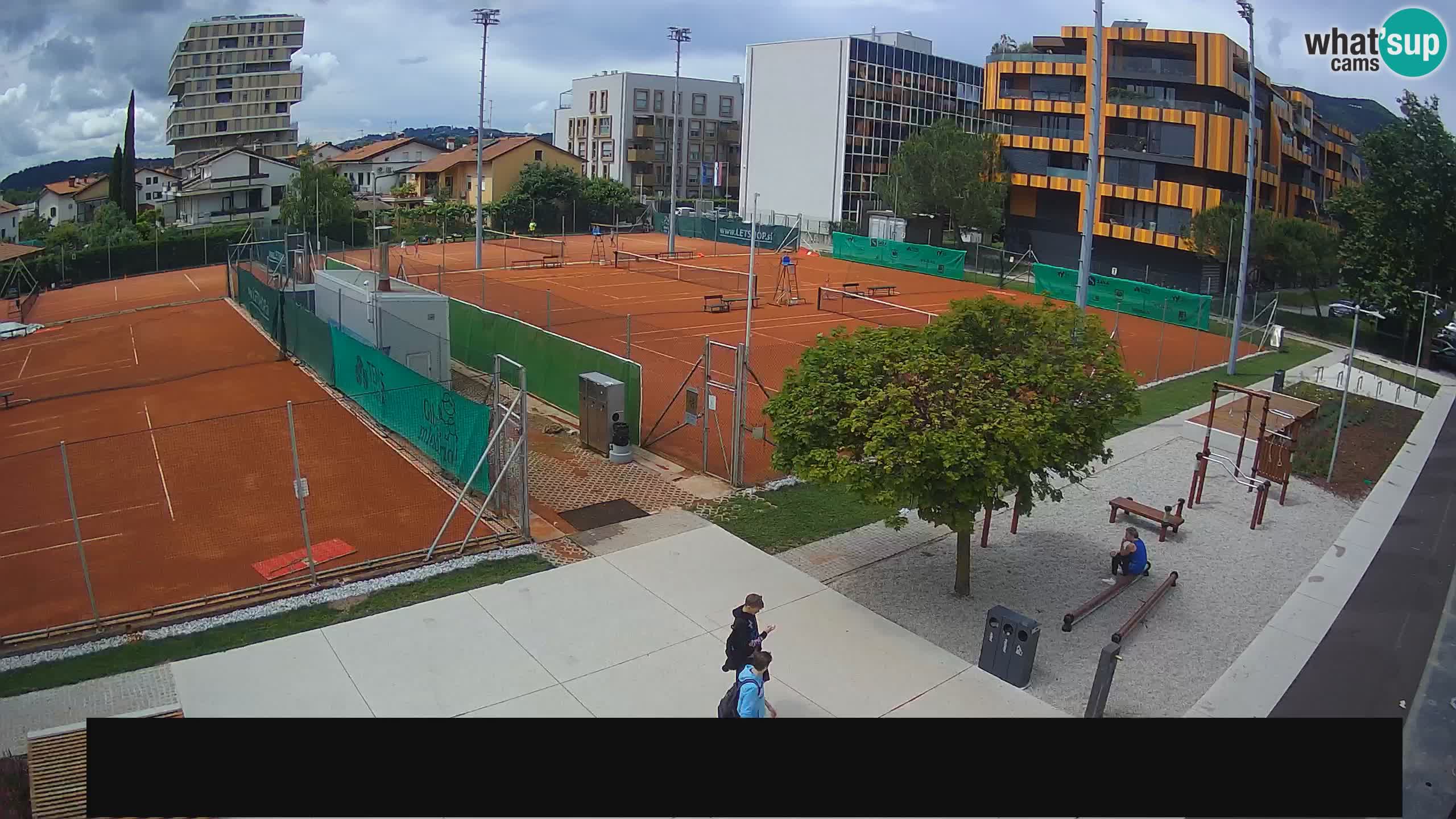 Live webcam Tennis Club in Nova Gorica