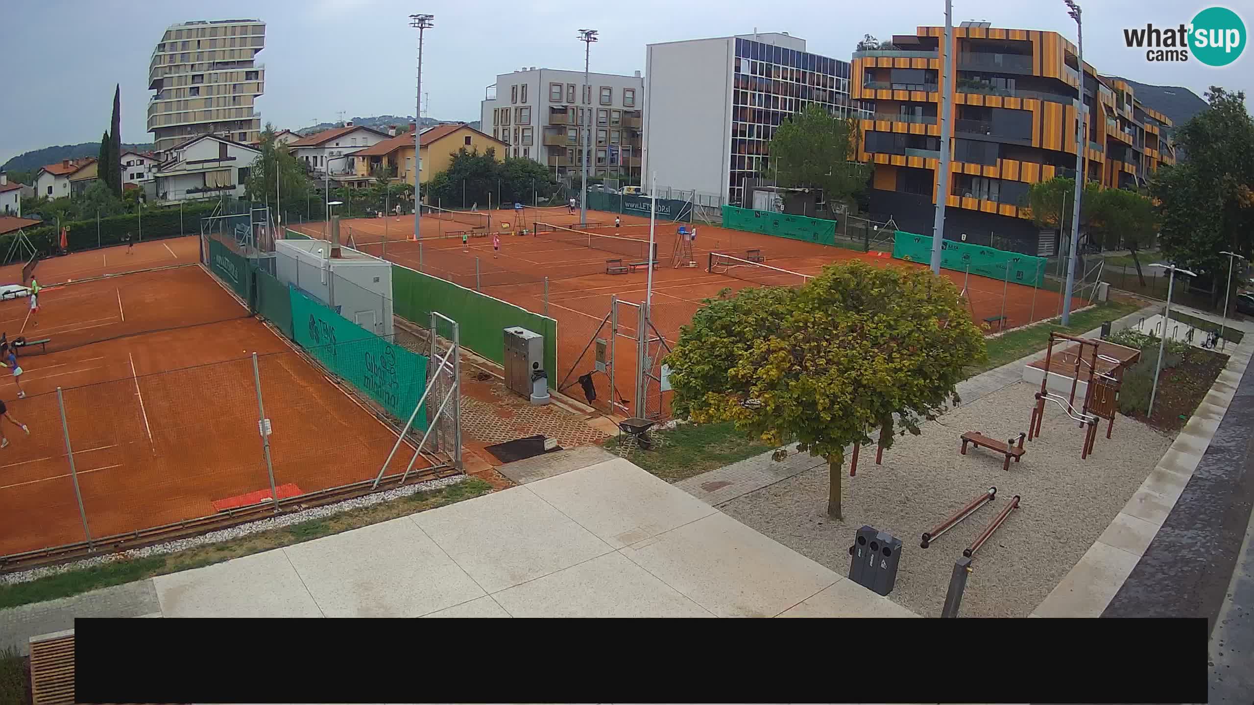 Live webcam Tennis Club in Nova Gorica