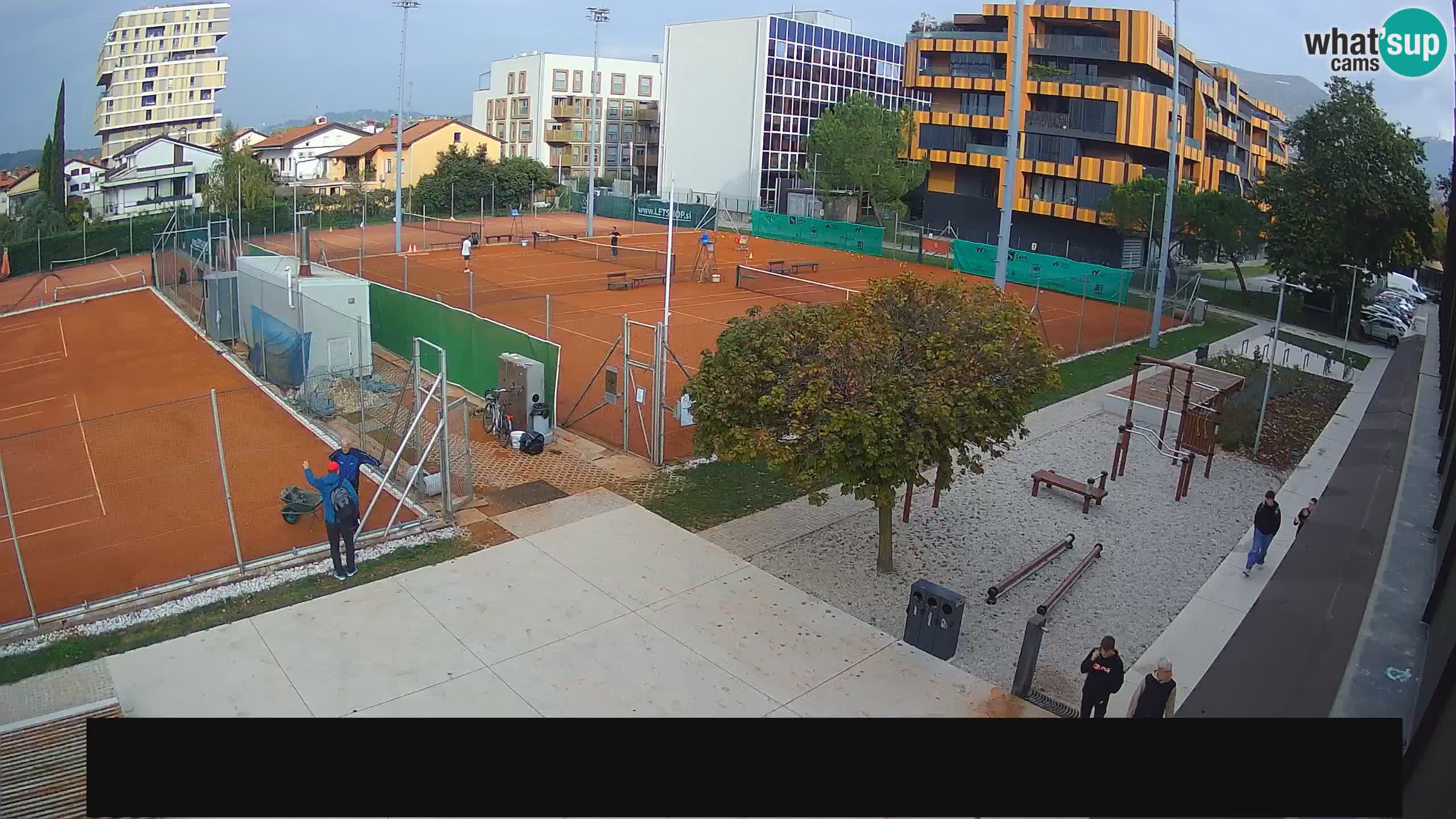 Live webcam Tennis Club in Nova Gorica