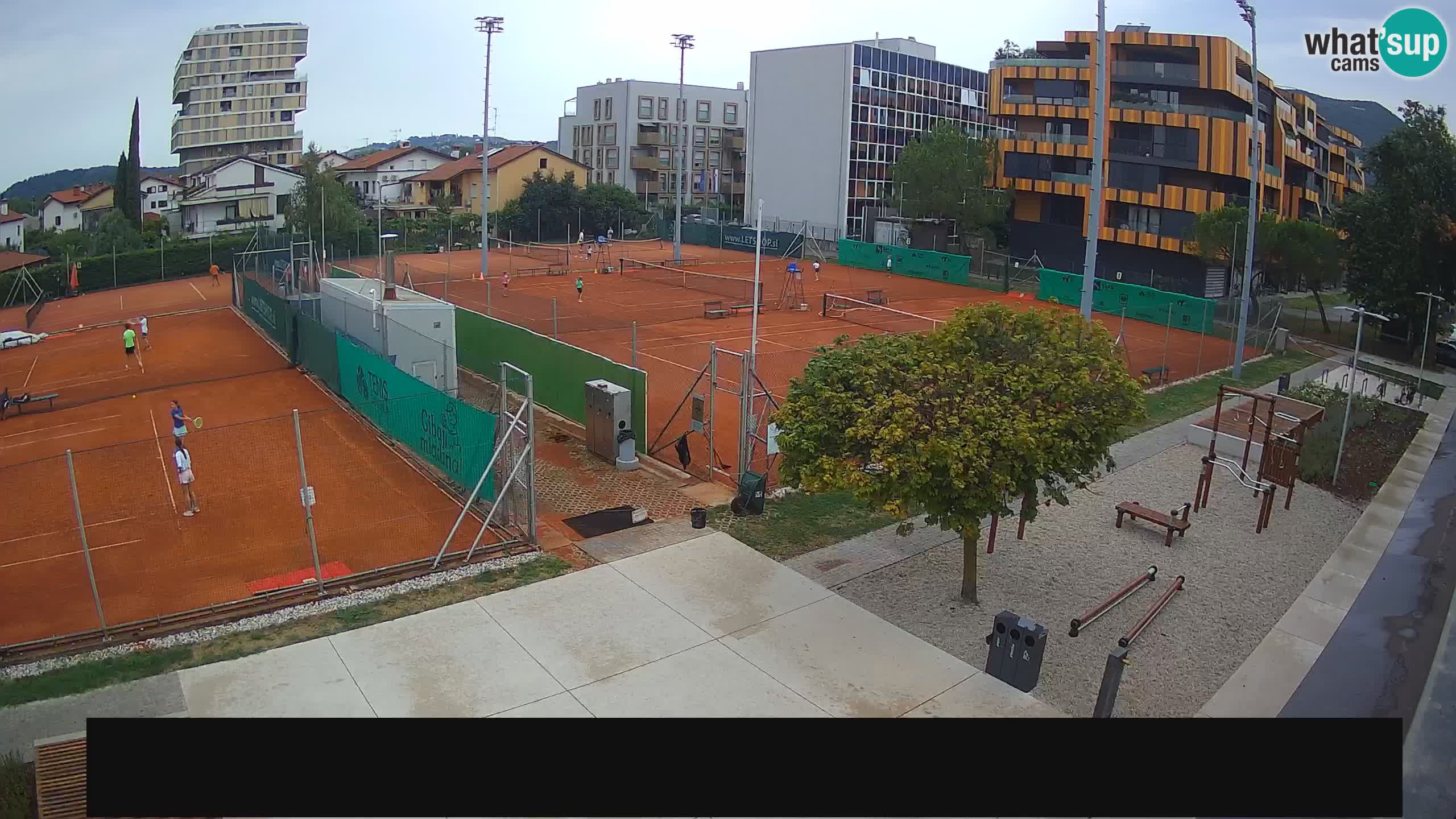 Live webcam ﻿Tennis Club Nova Gorica