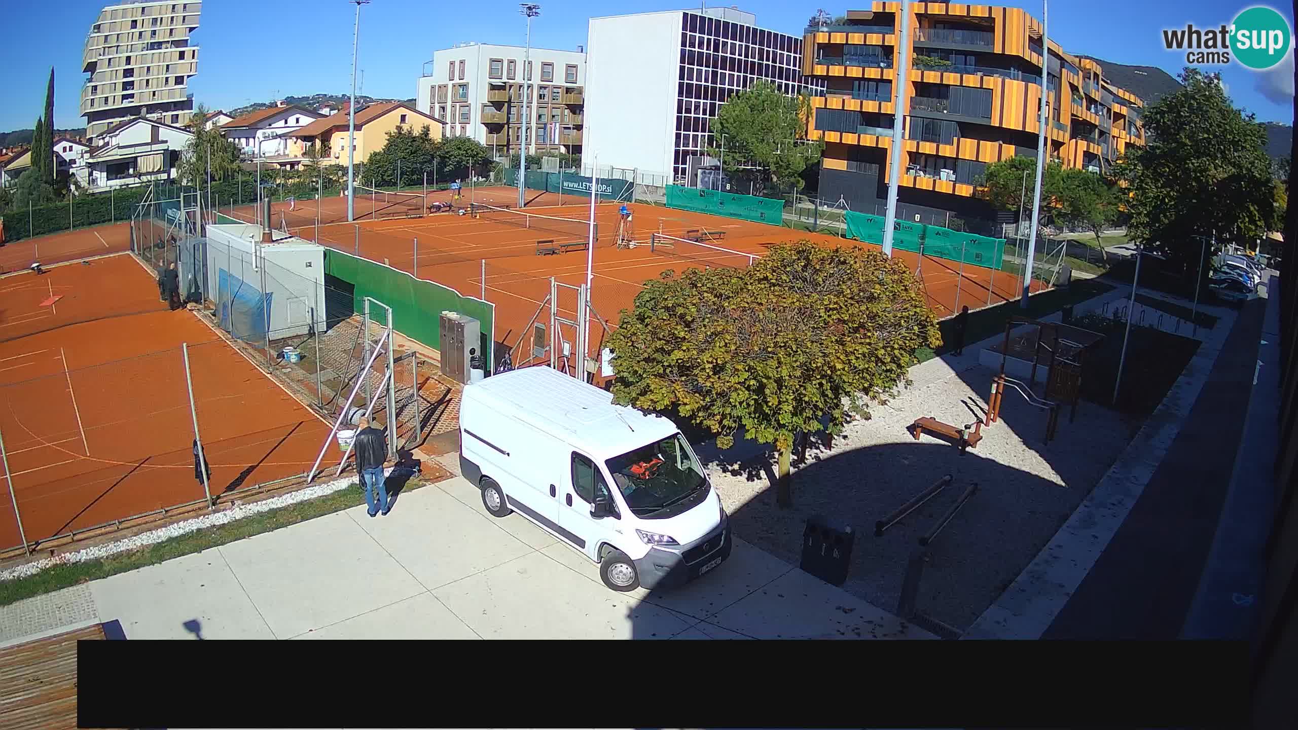 Live webcam ﻿Tennis Club Nova Gorica