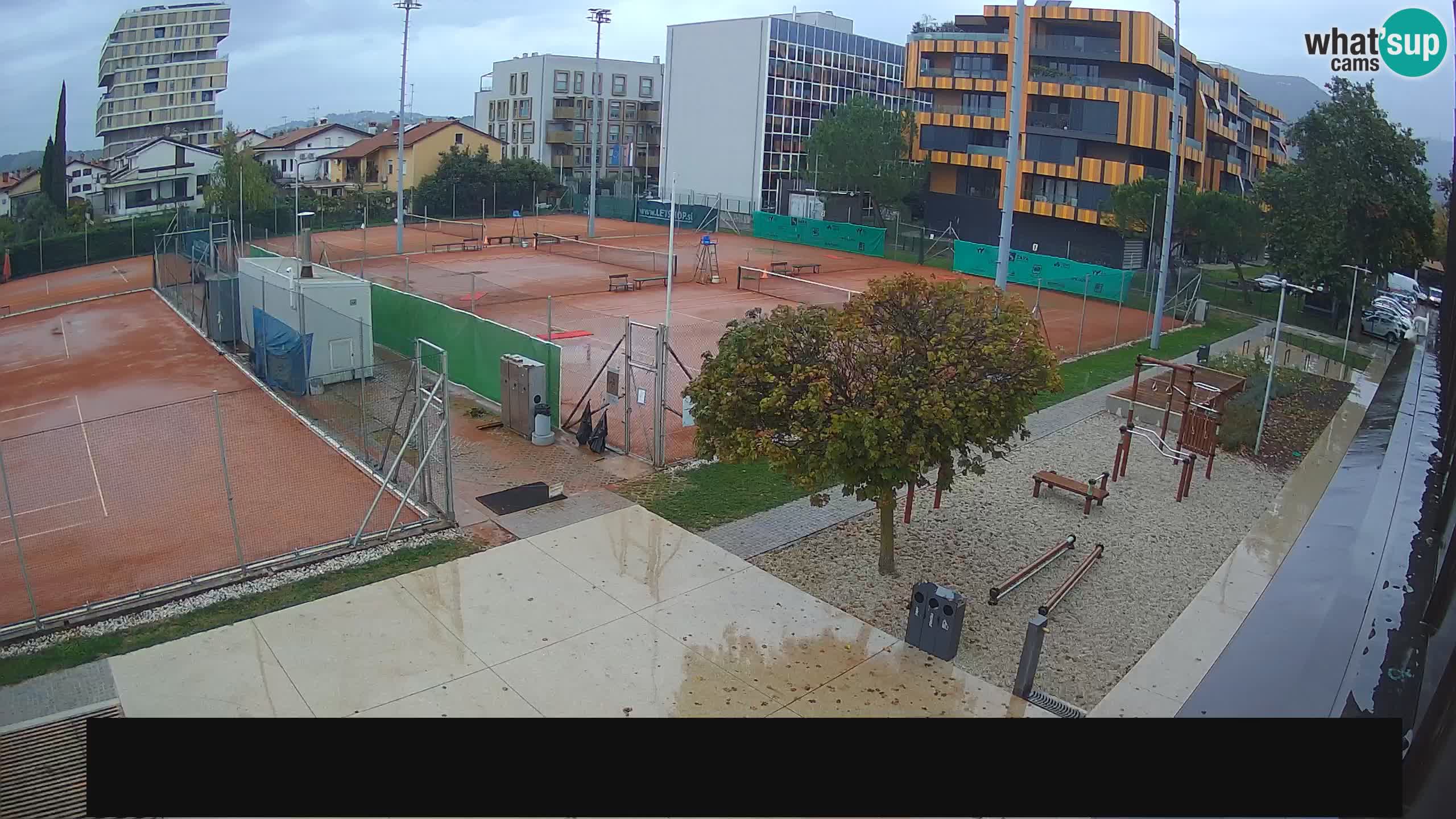 Live webcam ﻿Tennis Club Nova Gorica