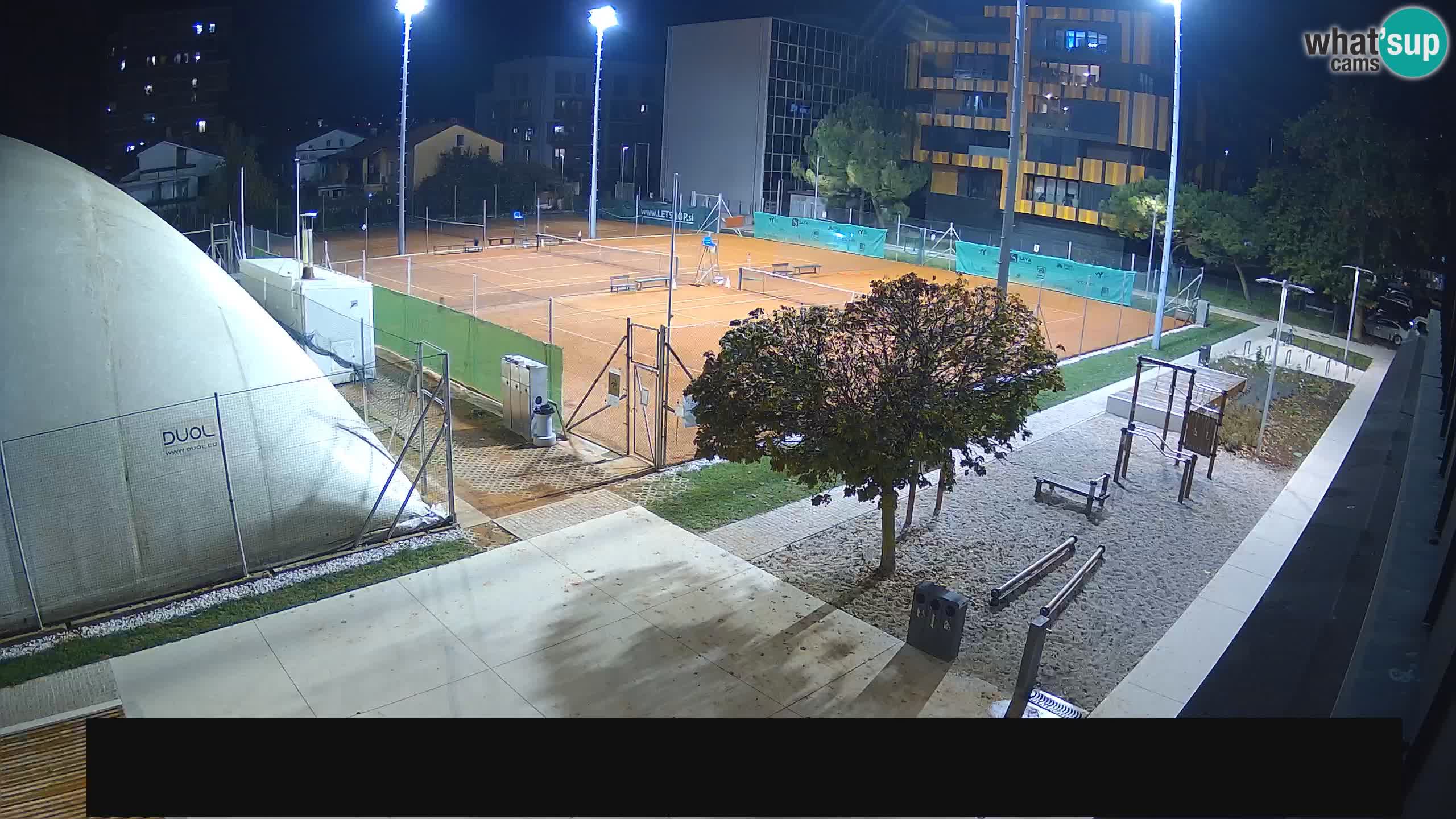 Live webcam Tennis Club in Nova Gorica