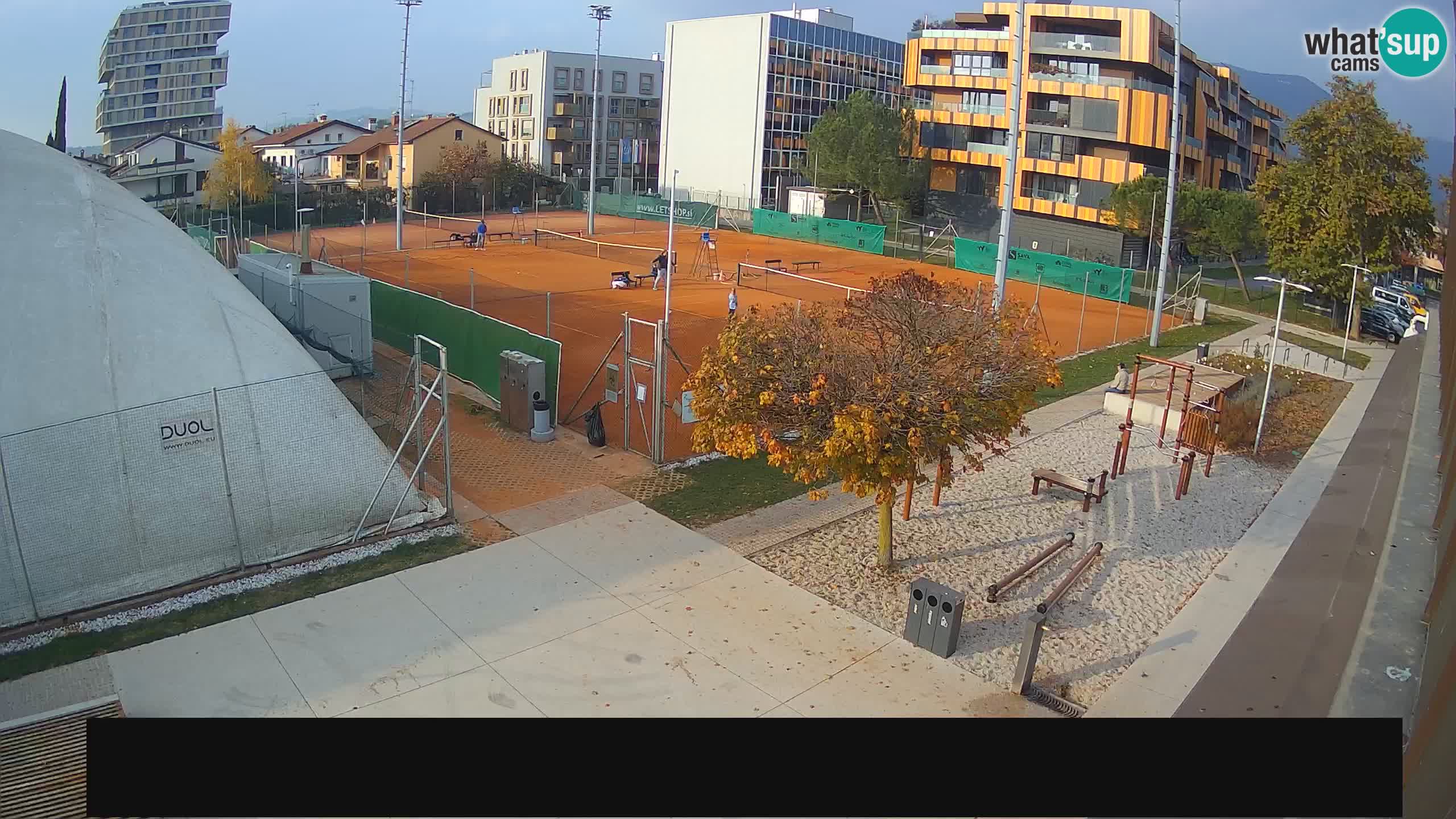 Live webcam Tennis Club in Nova Gorica