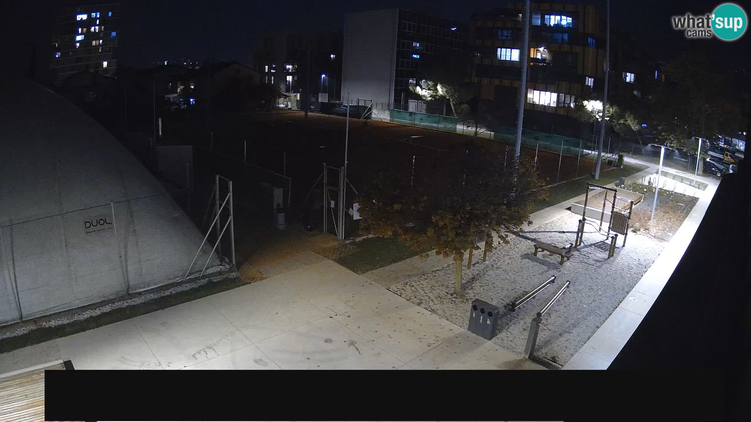 Live webcam ﻿Tennis Club Nova Gorica