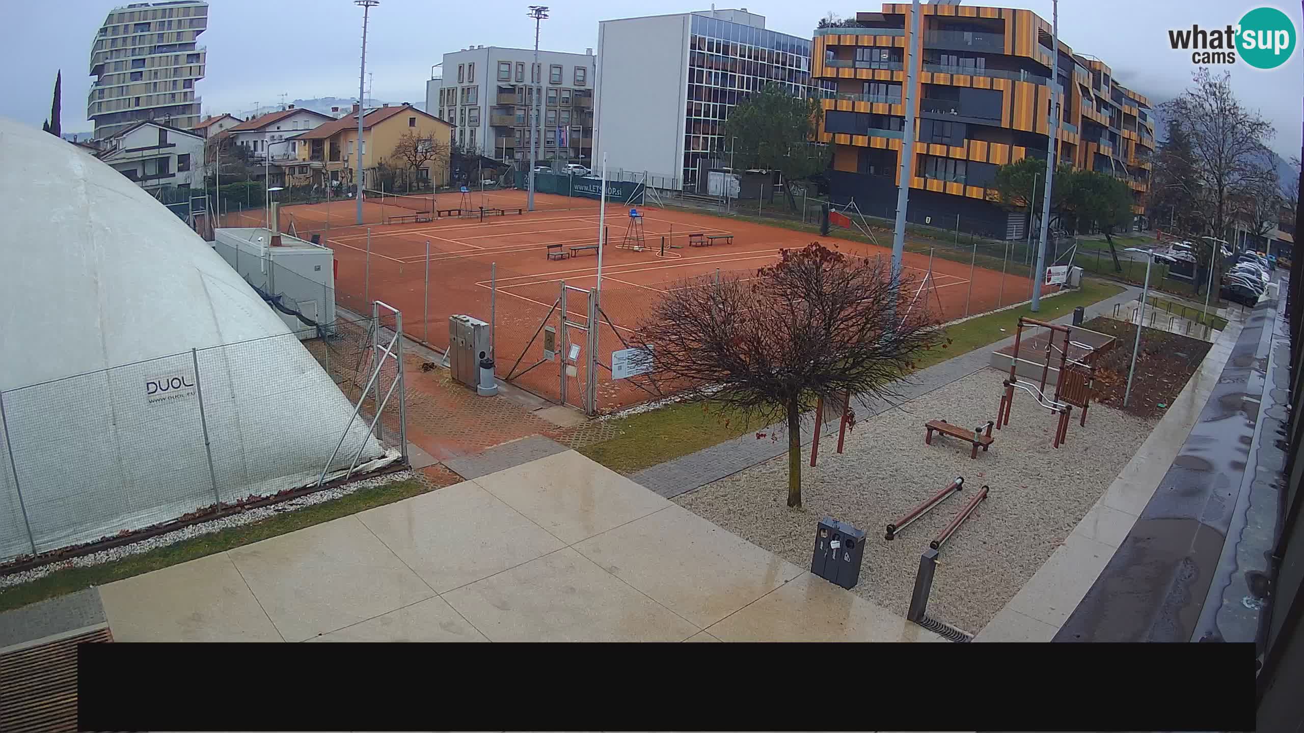 Live webcam ﻿Tennis Club Nova Gorica