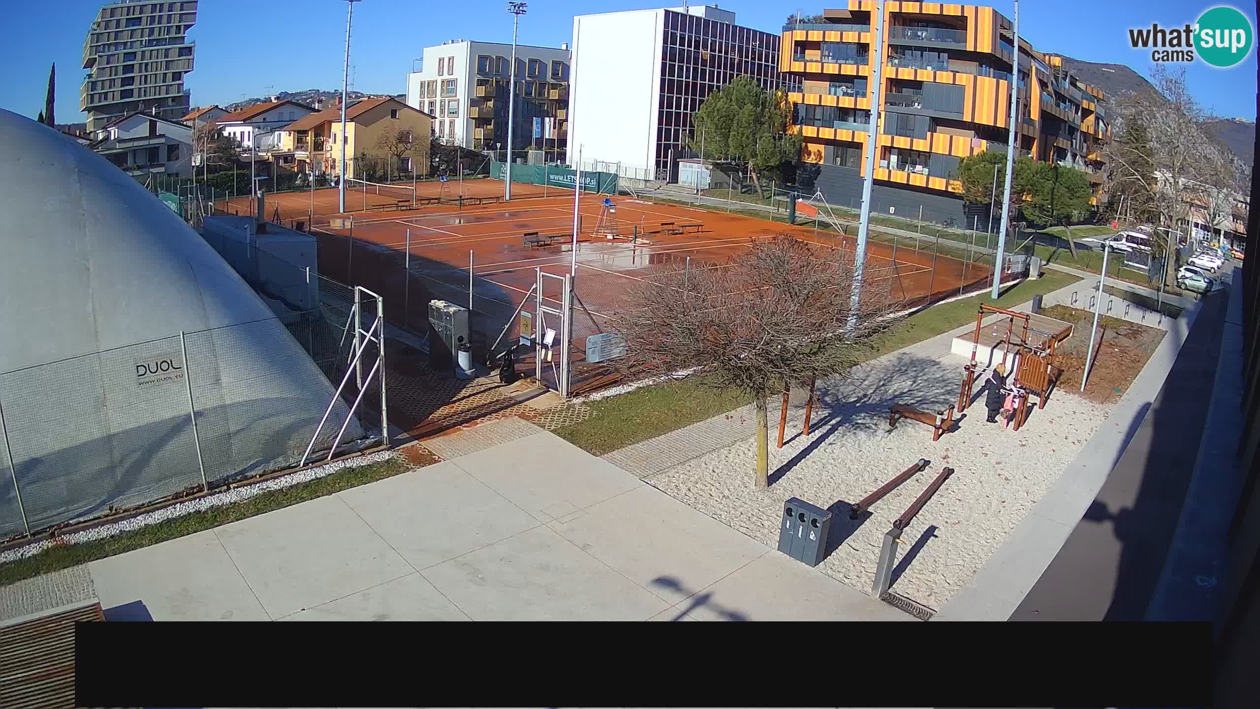 Live webcam Tennis Club in Nova Gorica