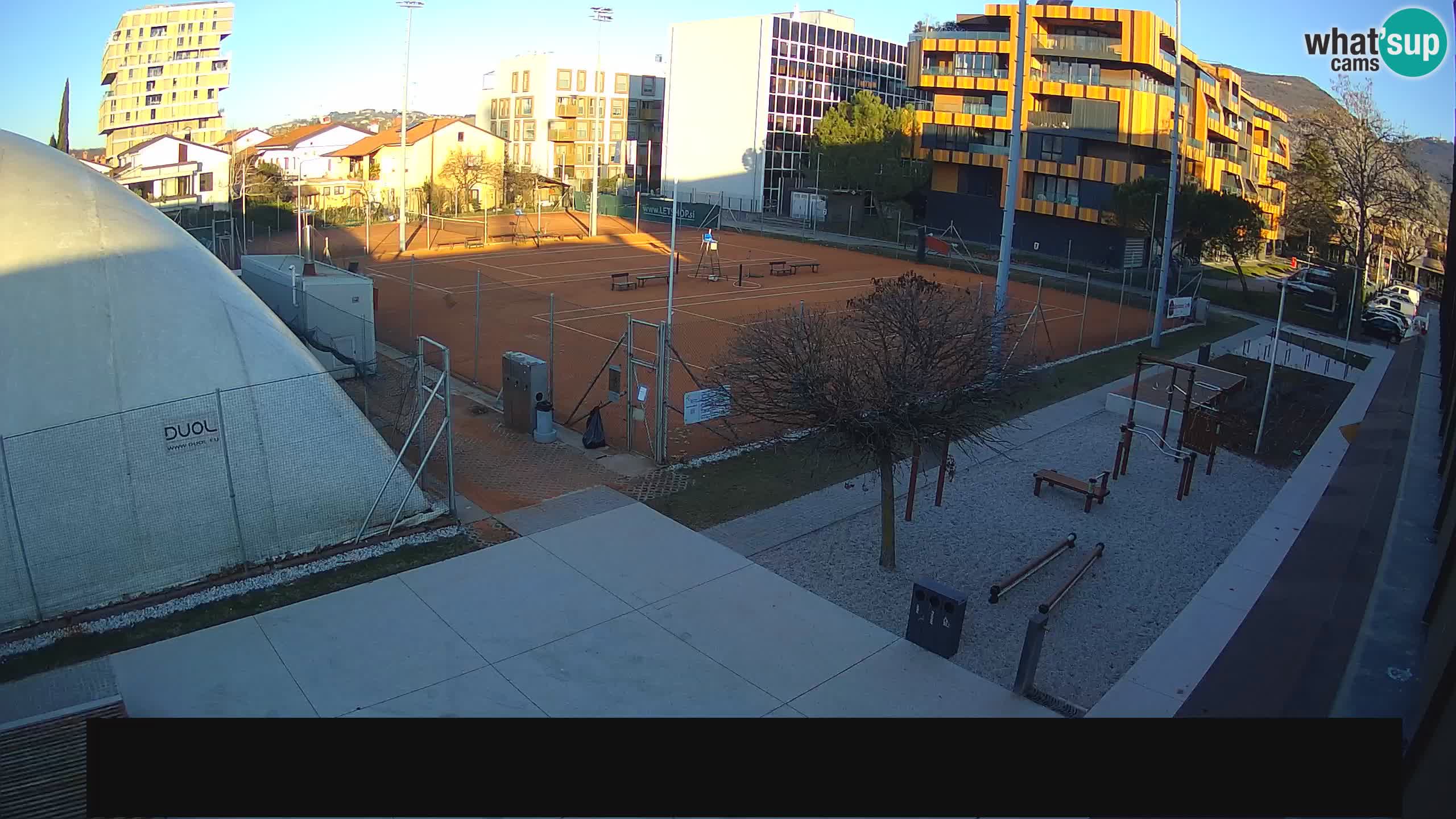 Live webcam Tennis Club in Nova Gorica