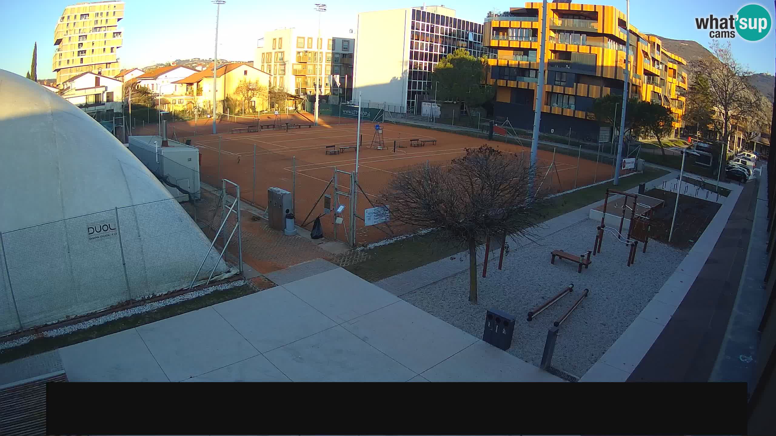 Live webcam ﻿Tennis Club Nova Gorica