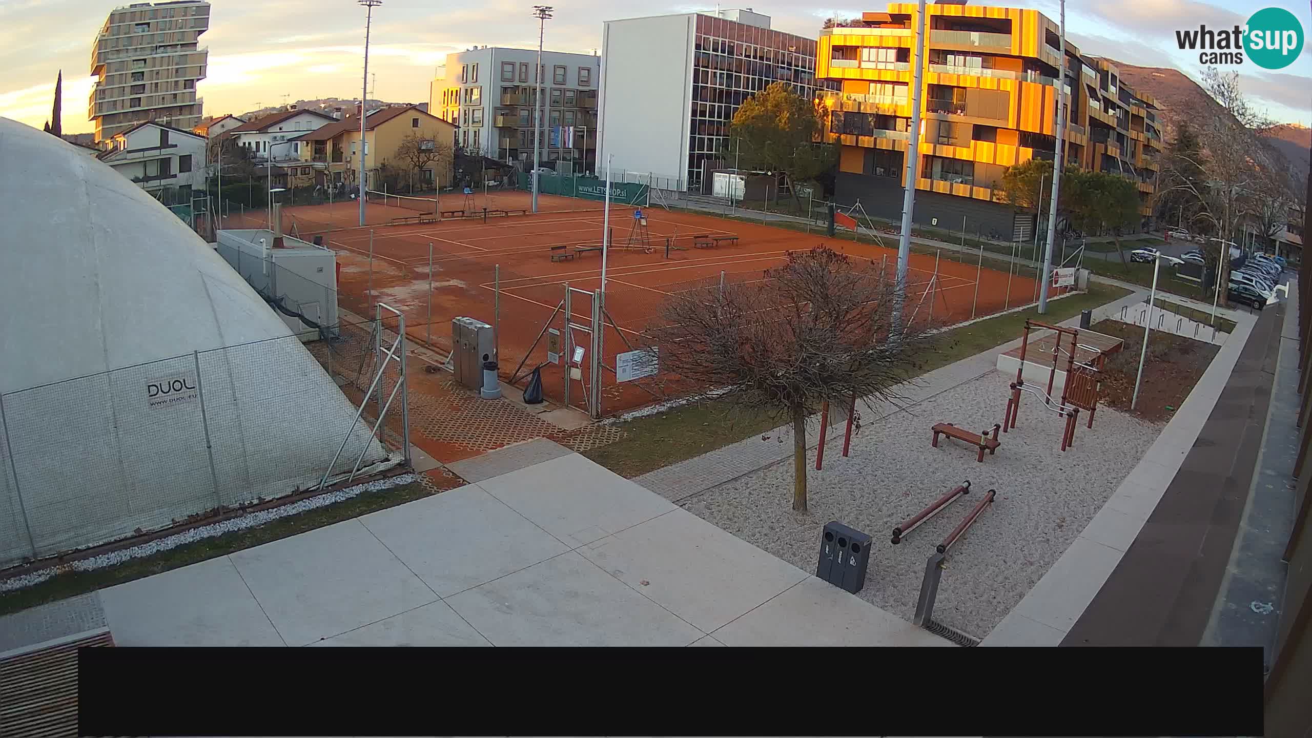 Live webcam Tennis Club in Nova Gorica