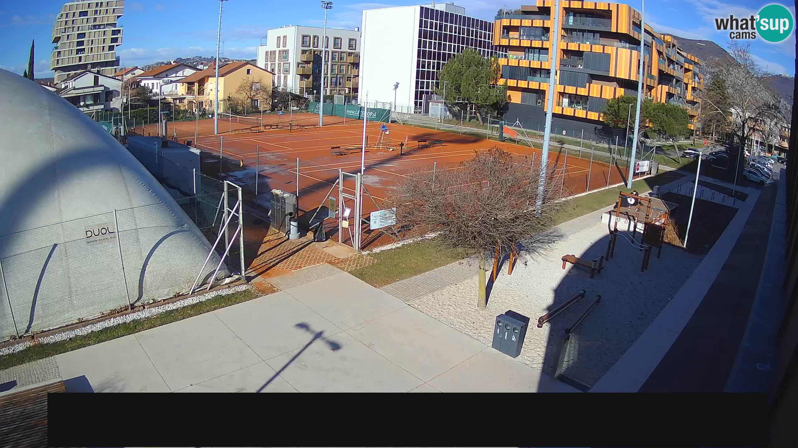 Live webcam Tennis Club in Nova Gorica