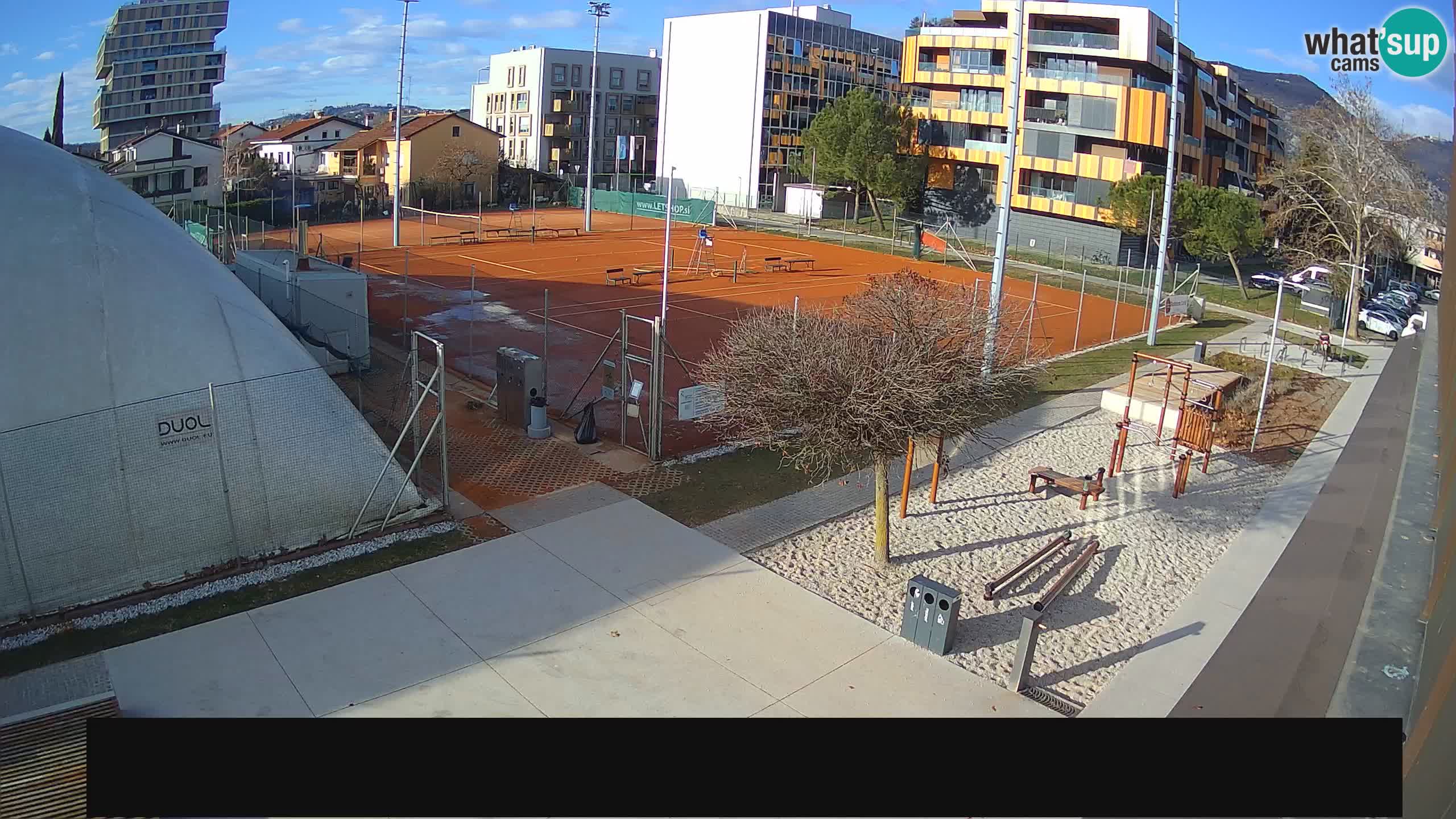 Live webcam Tennis Club in Nova Gorica