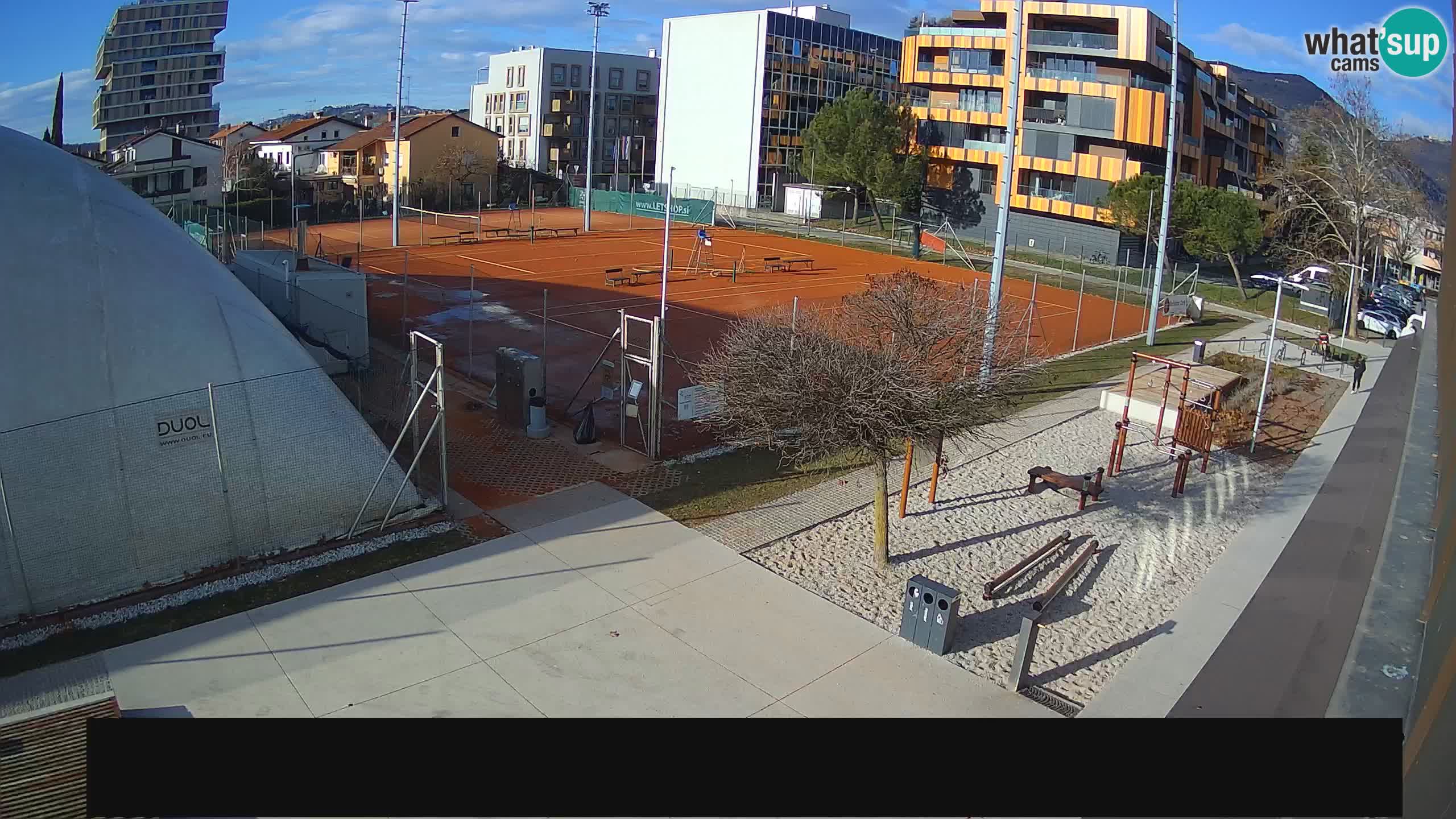 Live webcam Tennis Club in Nova Gorica