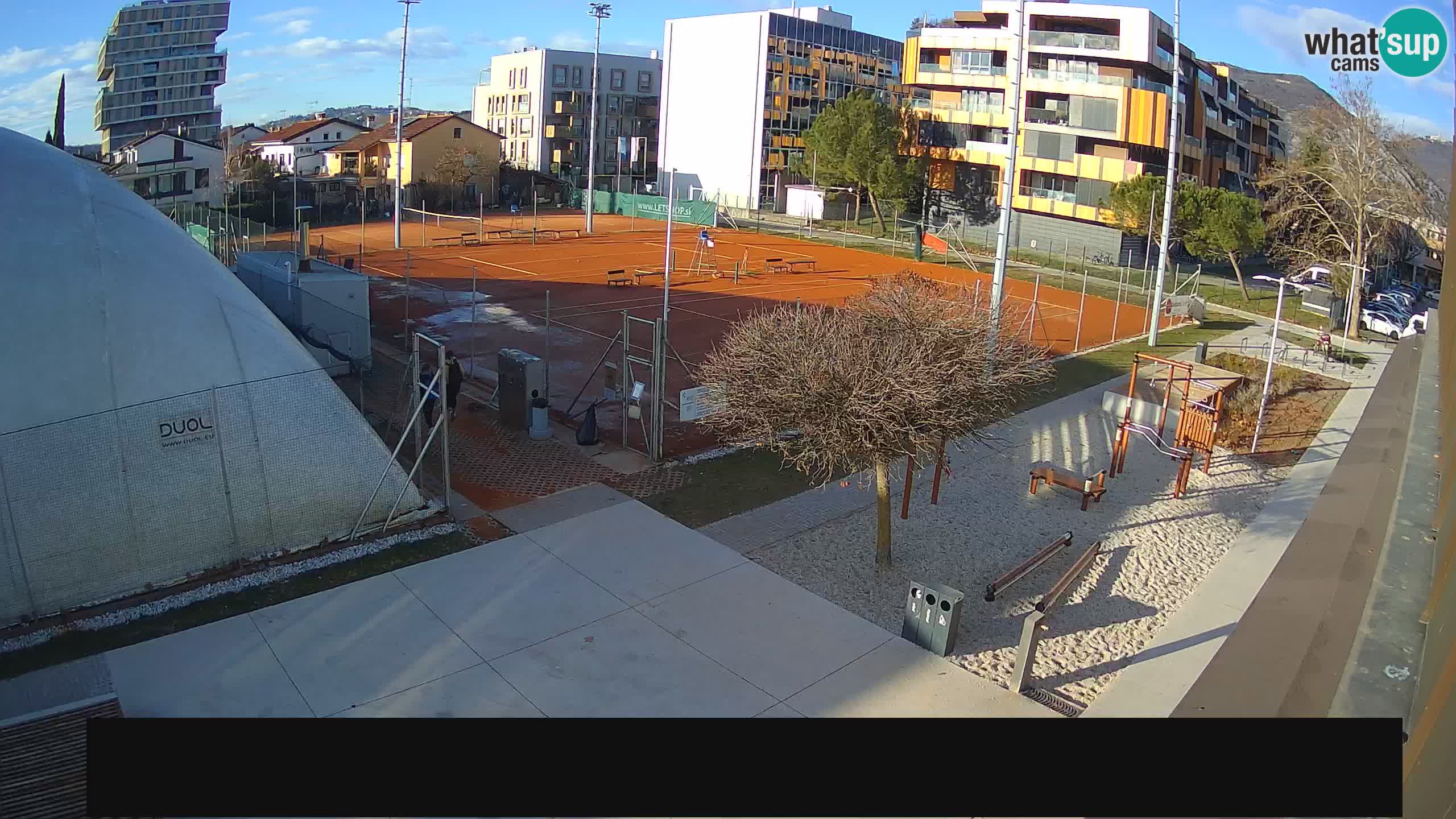 Live webcam Tennis Club in Nova Gorica