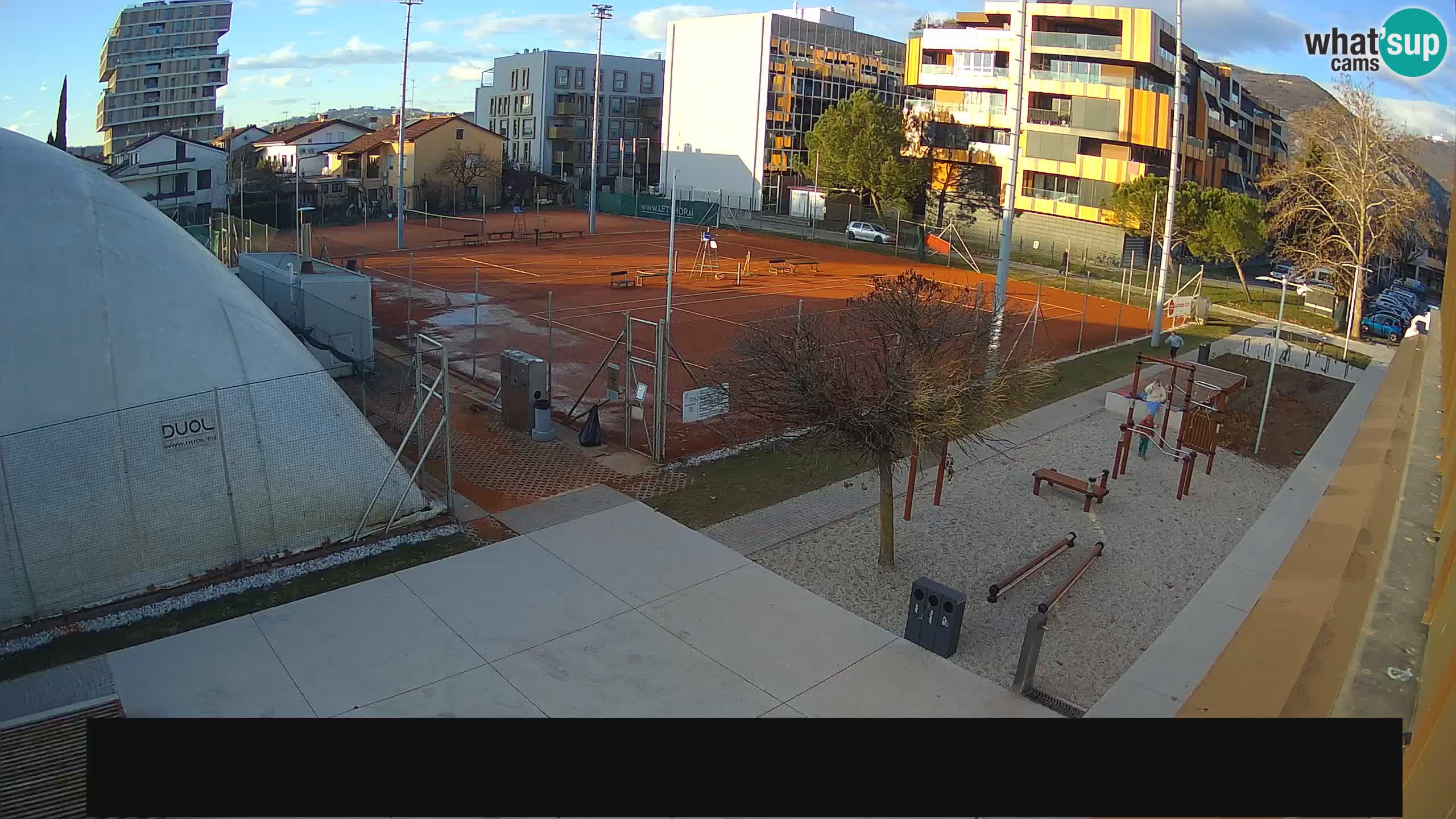 Live webcam Tennis Club in Nova Gorica