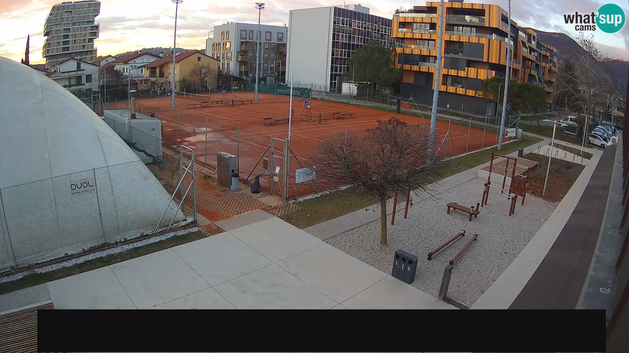 Live webcam Tennis Club in Nova Gorica