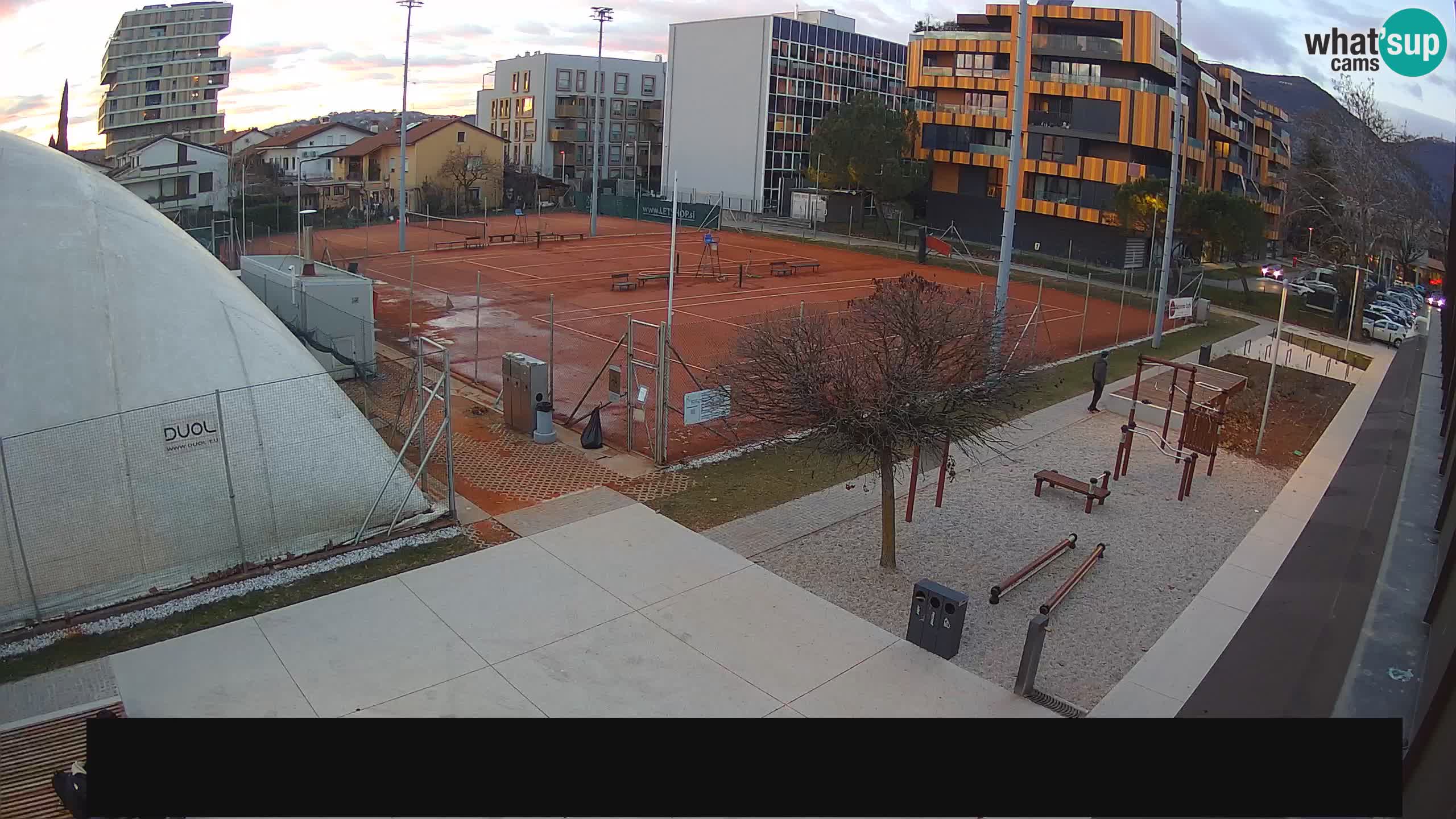 Live webcam Tennis Club in Nova Gorica