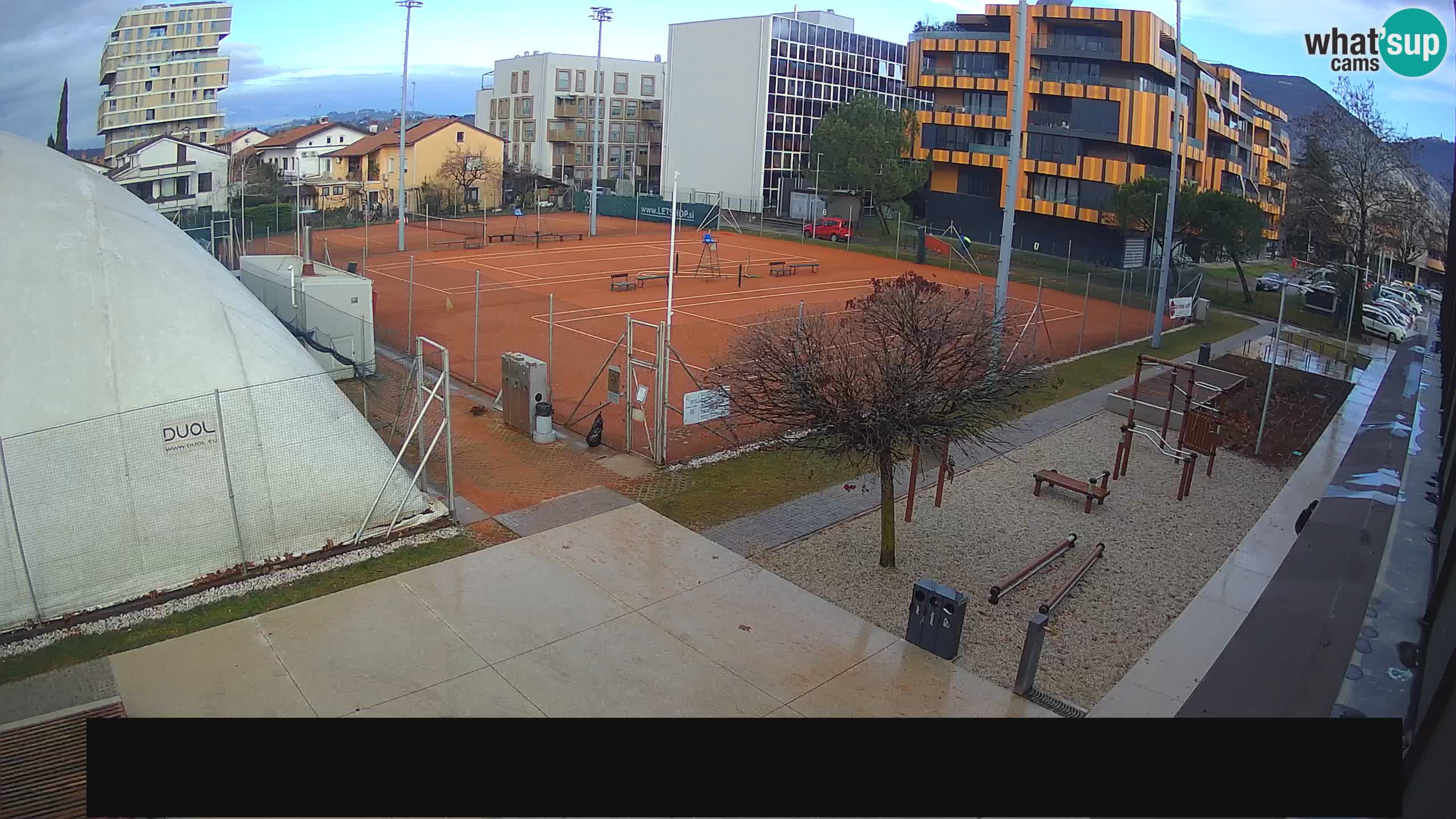 Live webcam Tennis Club in Nova Gorica