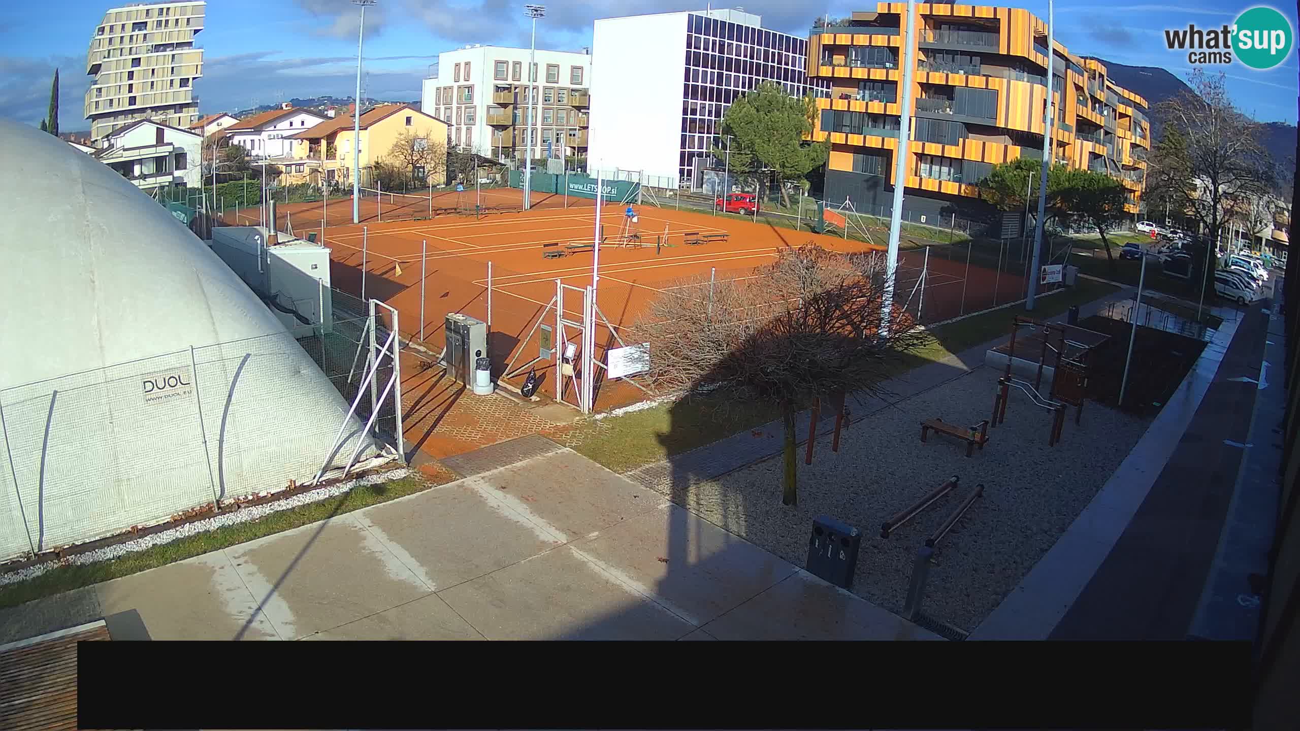 Live webcam Tennis Club in Nova Gorica