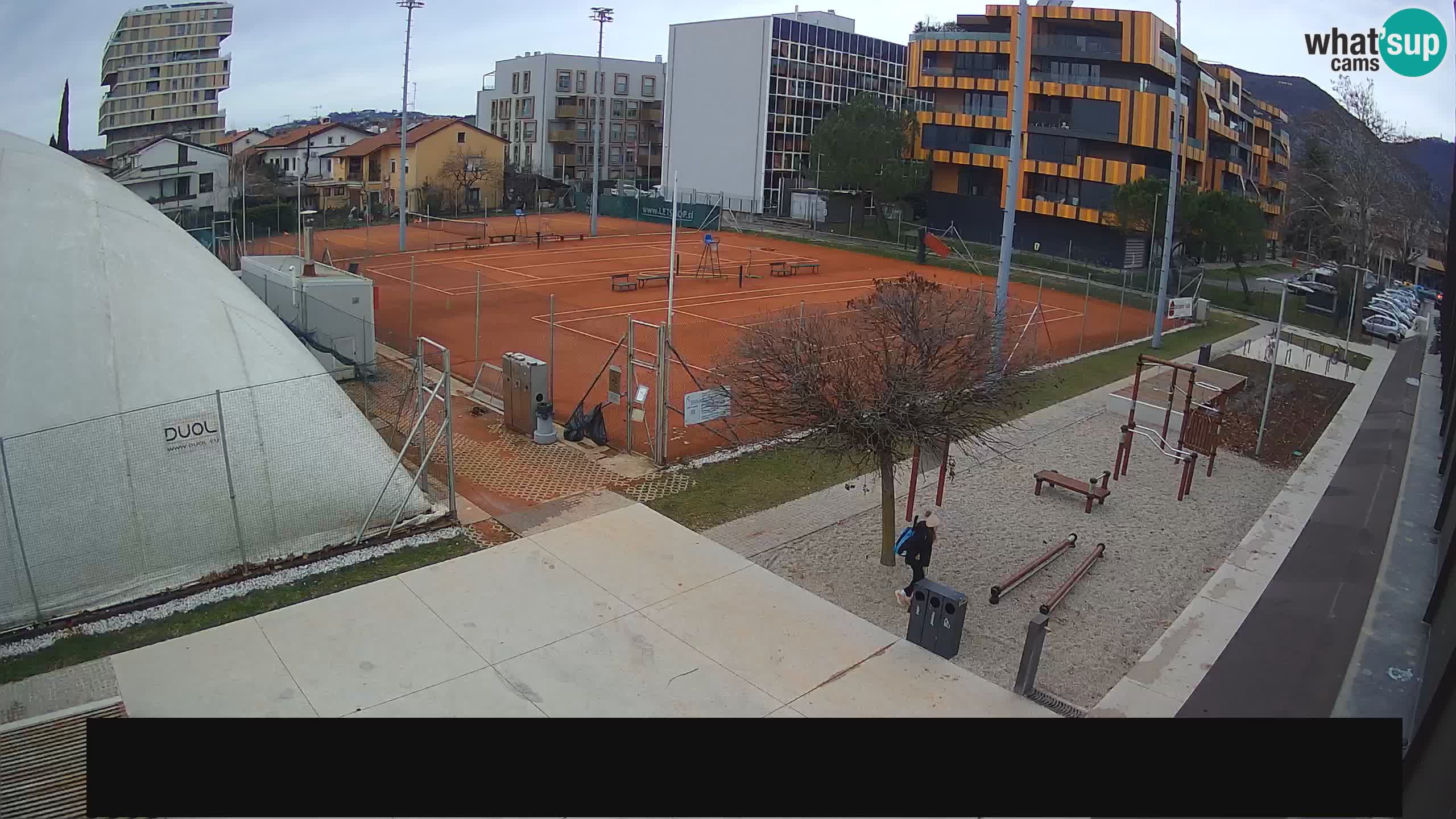 Live webcam ﻿Tennis Club Nova Gorica