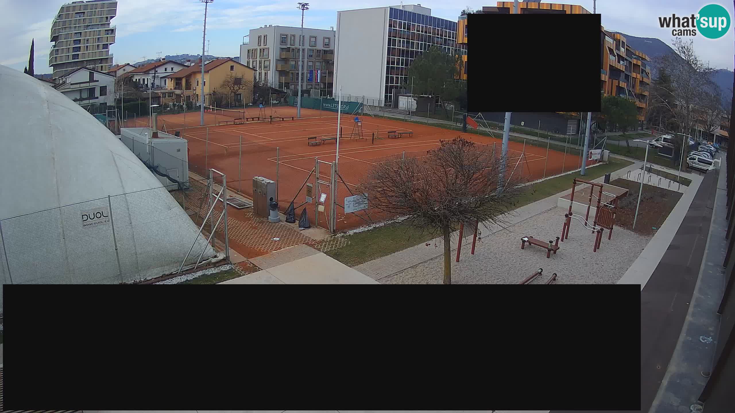 Live webcam Tennis Club in Nova Gorica